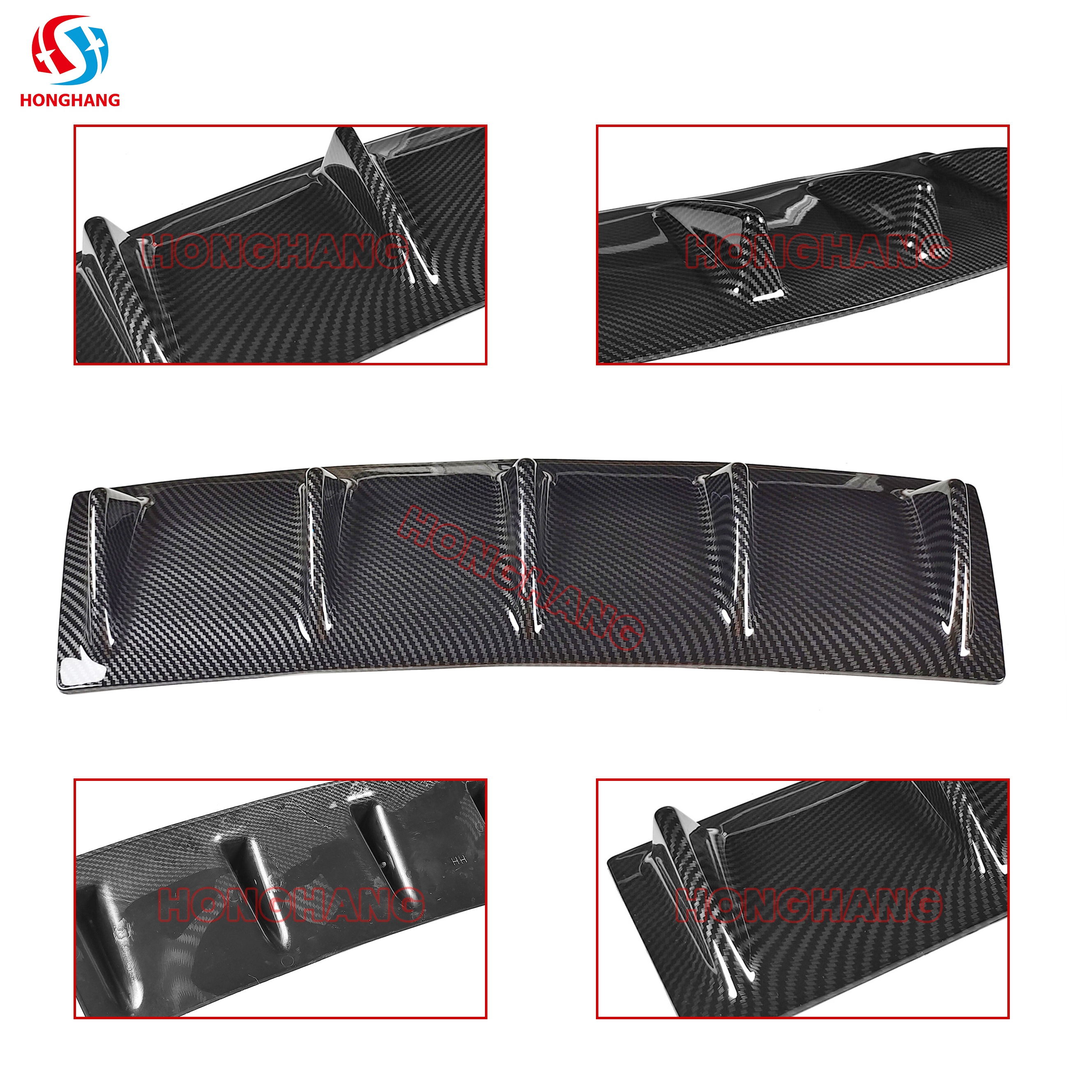 Universal Rear Diffuser Bumper Lip Type E for All Cars