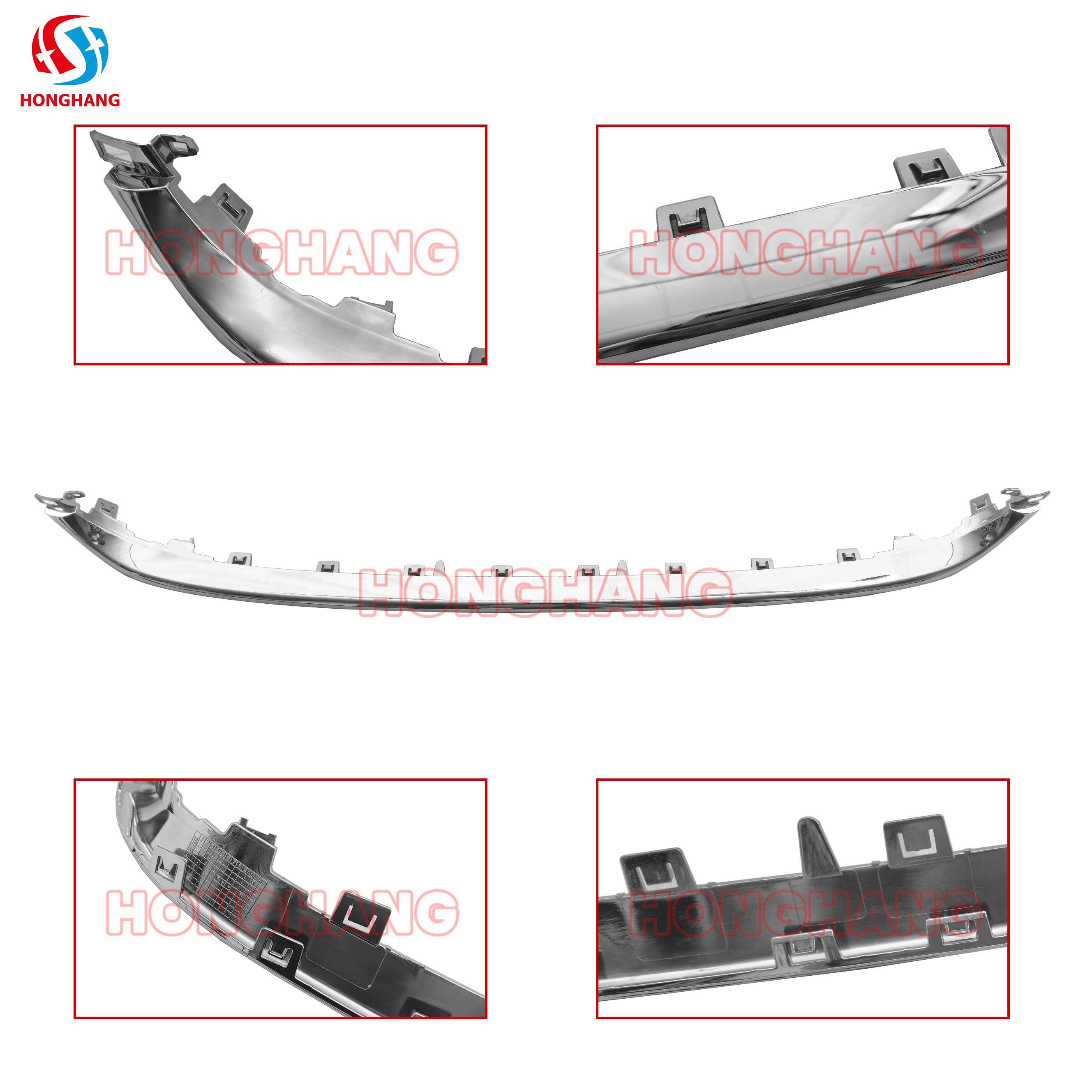 2015 Fiat 500 Hatchback Front Bumper Trim Lower Centre Section
