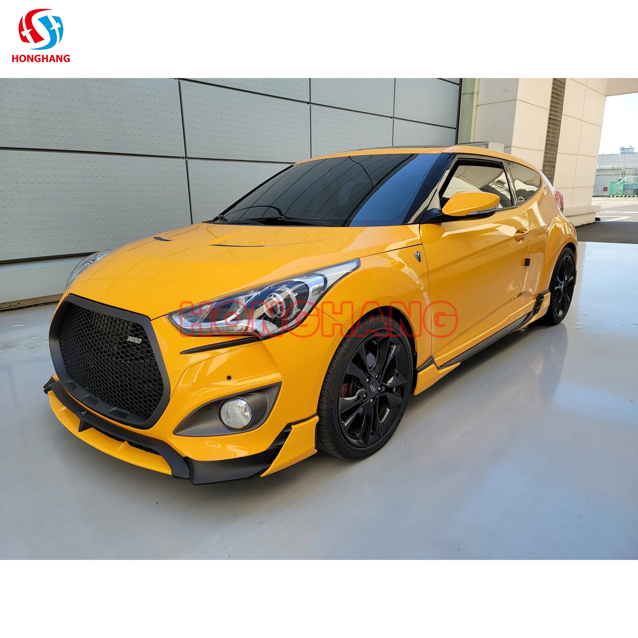 2013-2017 Hyundai Veloster Turbo Front Bumper Lip