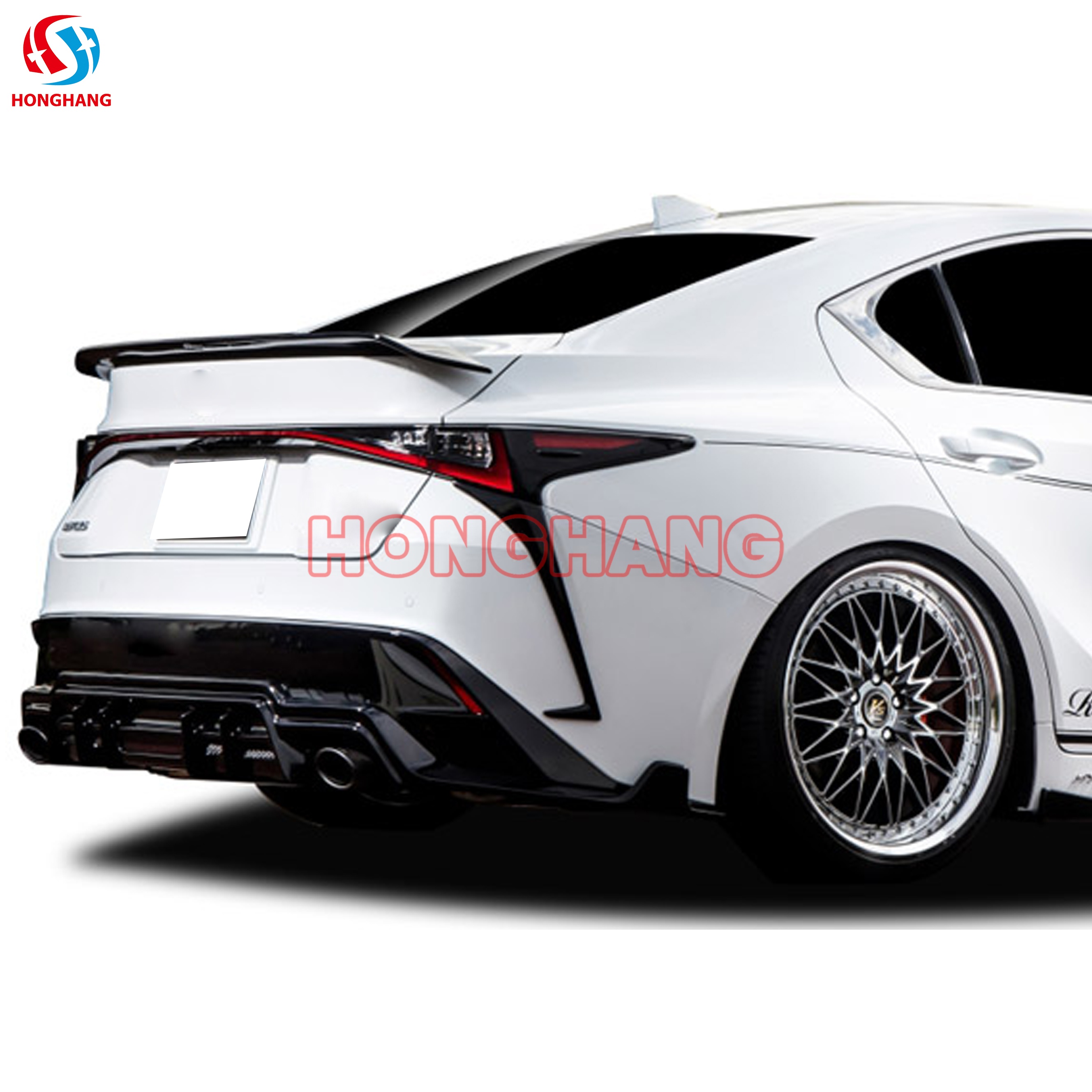 Rear Eyebrow Trim for Lexus IS 2021-2022