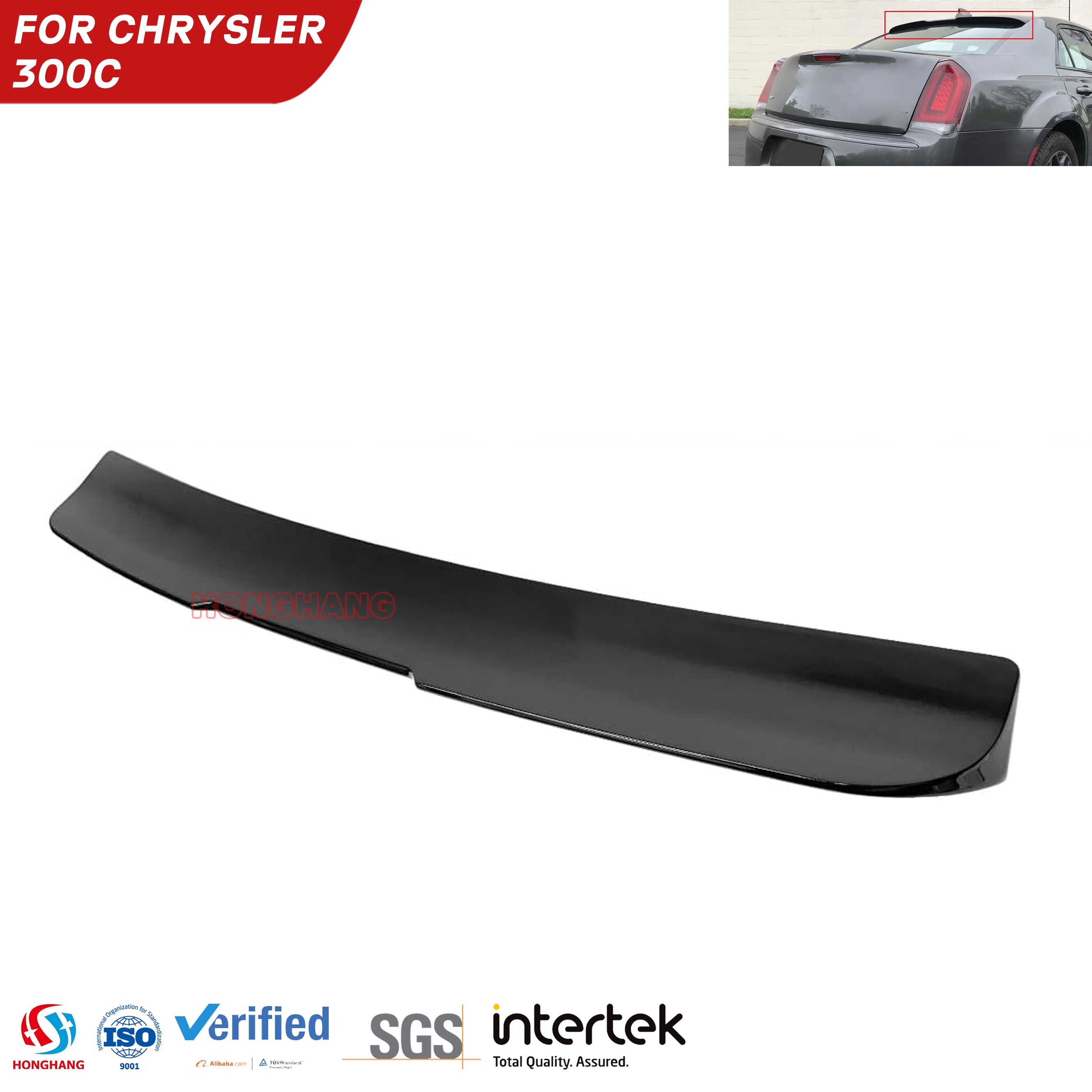 2011-2023 Chrysler 300C Rear Spoiler