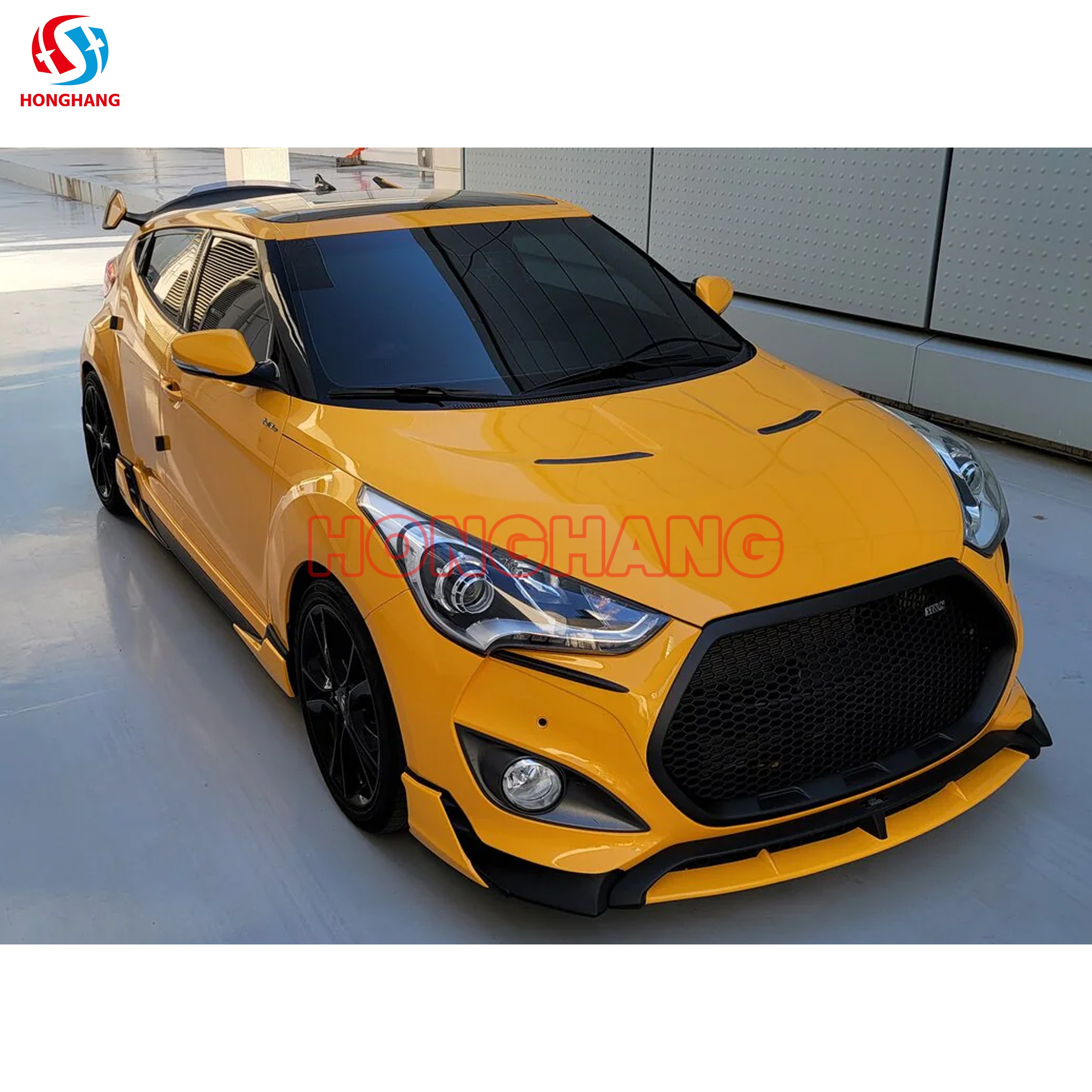 2013-2017 Hyundai Veloster Turbo Front Bumper Lip