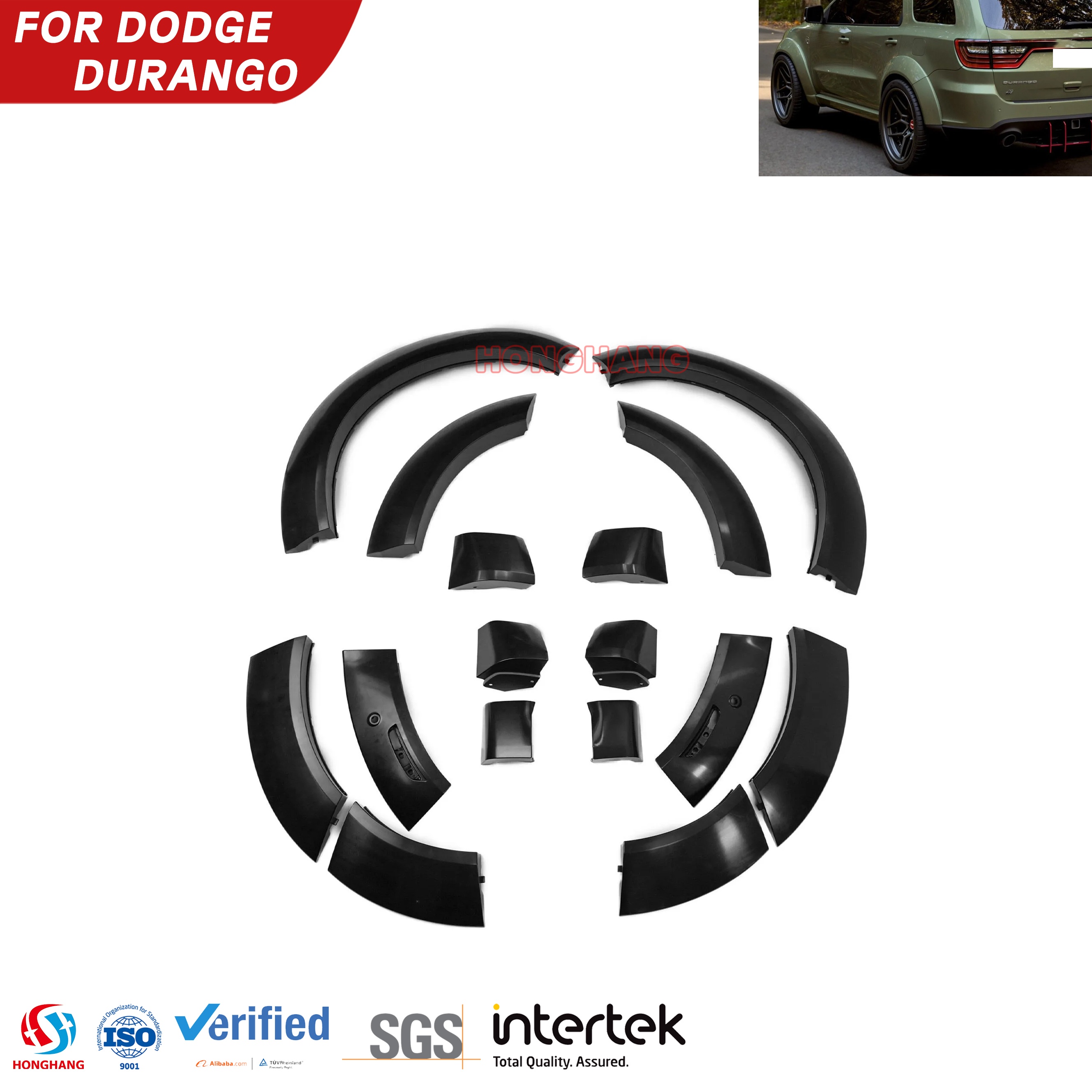 2011-2026 Dodge Durango SRT Wheel Eyebrow