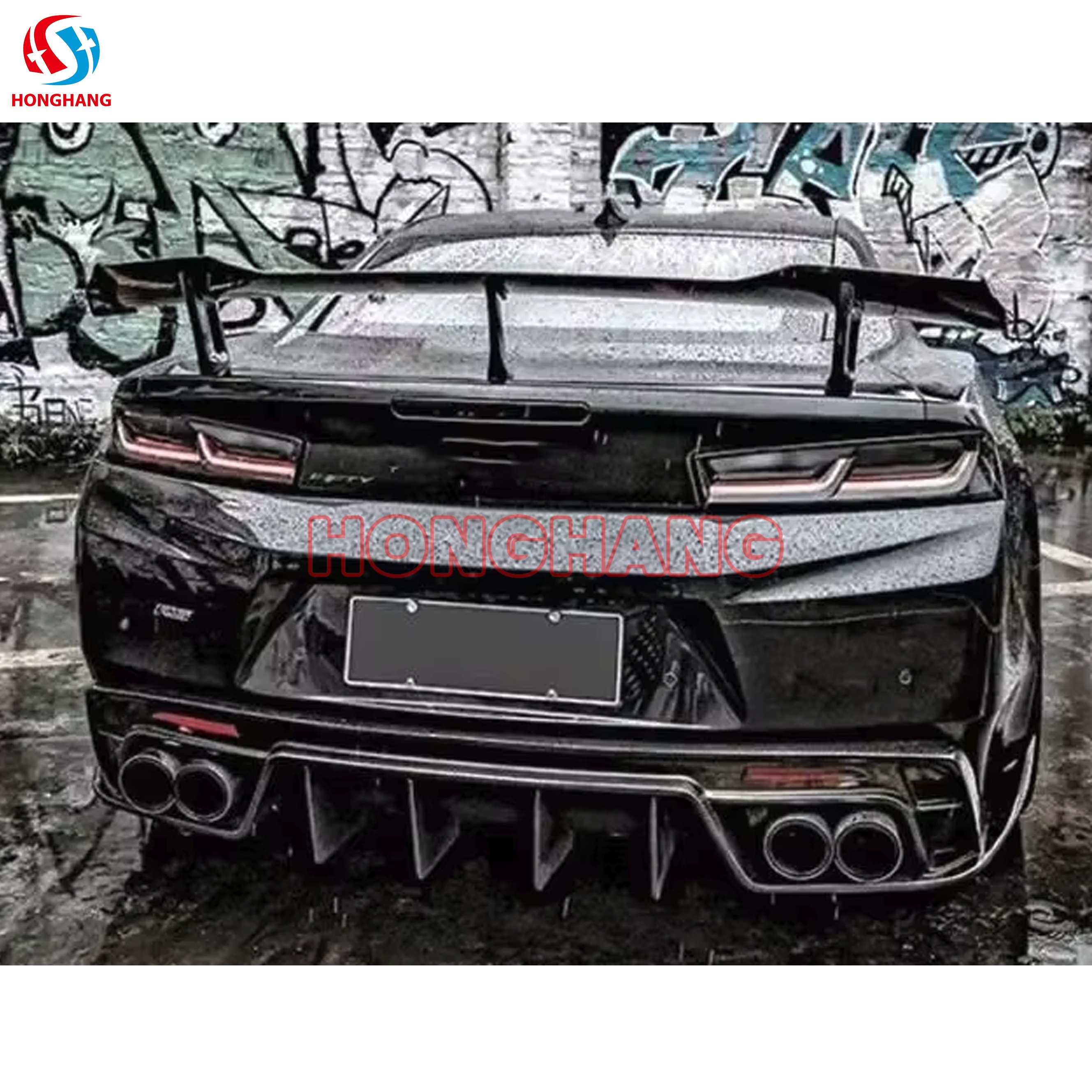 2017+ Chevrolet Camaro Rear Diffuser Bumper Lip