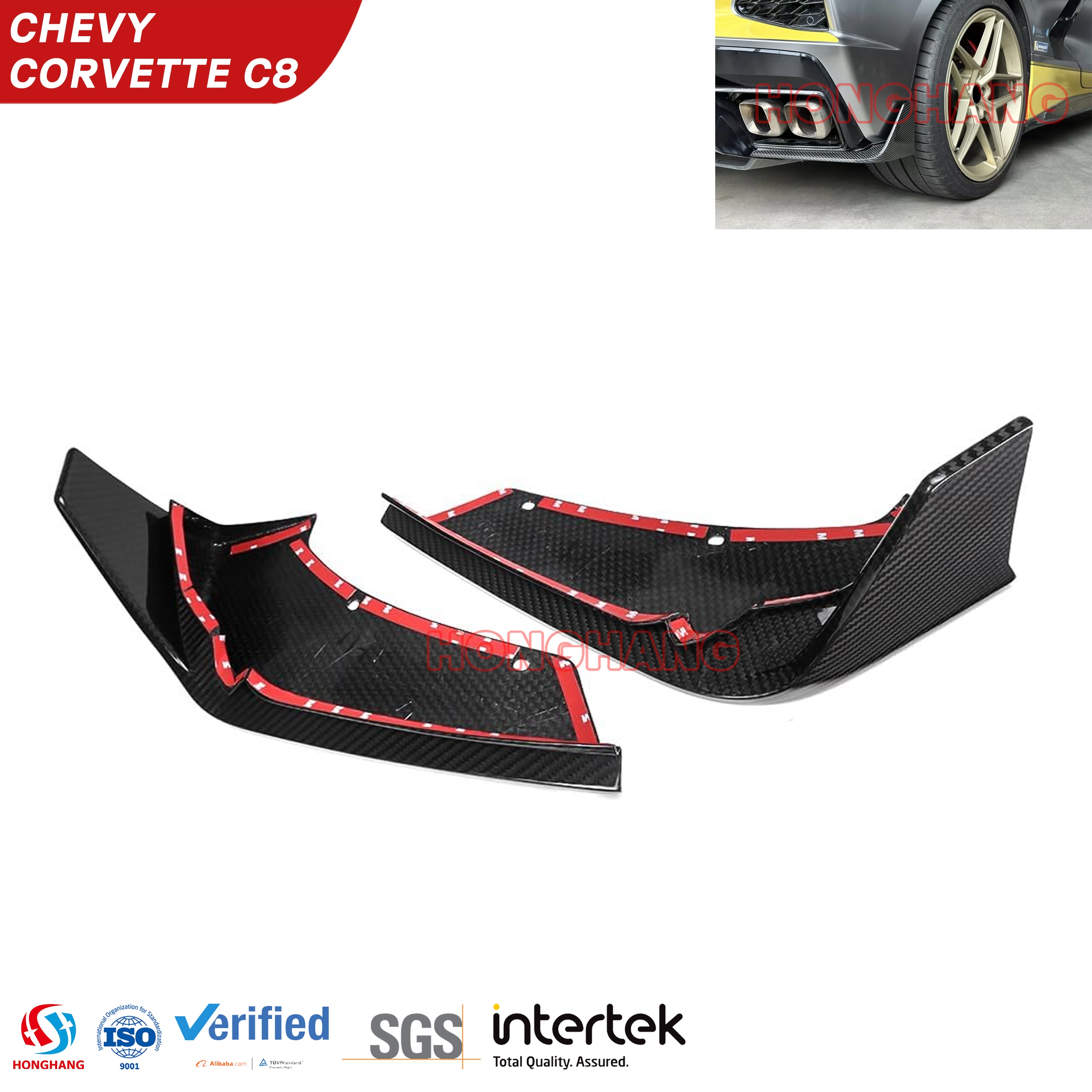 2020-2025 Corvette C8 Stingray Rear Corner