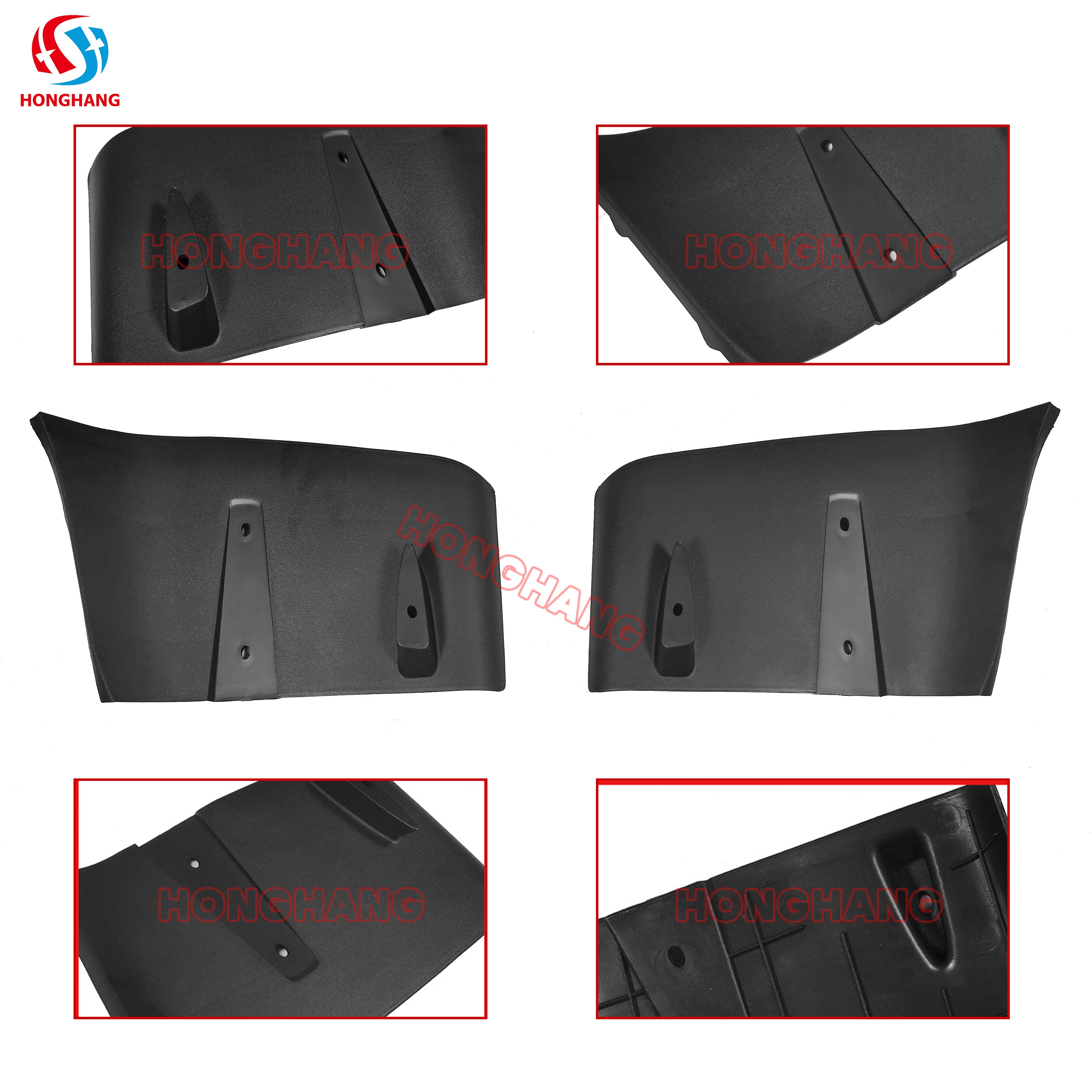 2018–2021 Ford Mustang GT Rear Bumper Diffuser Valance Aero Foil Kit