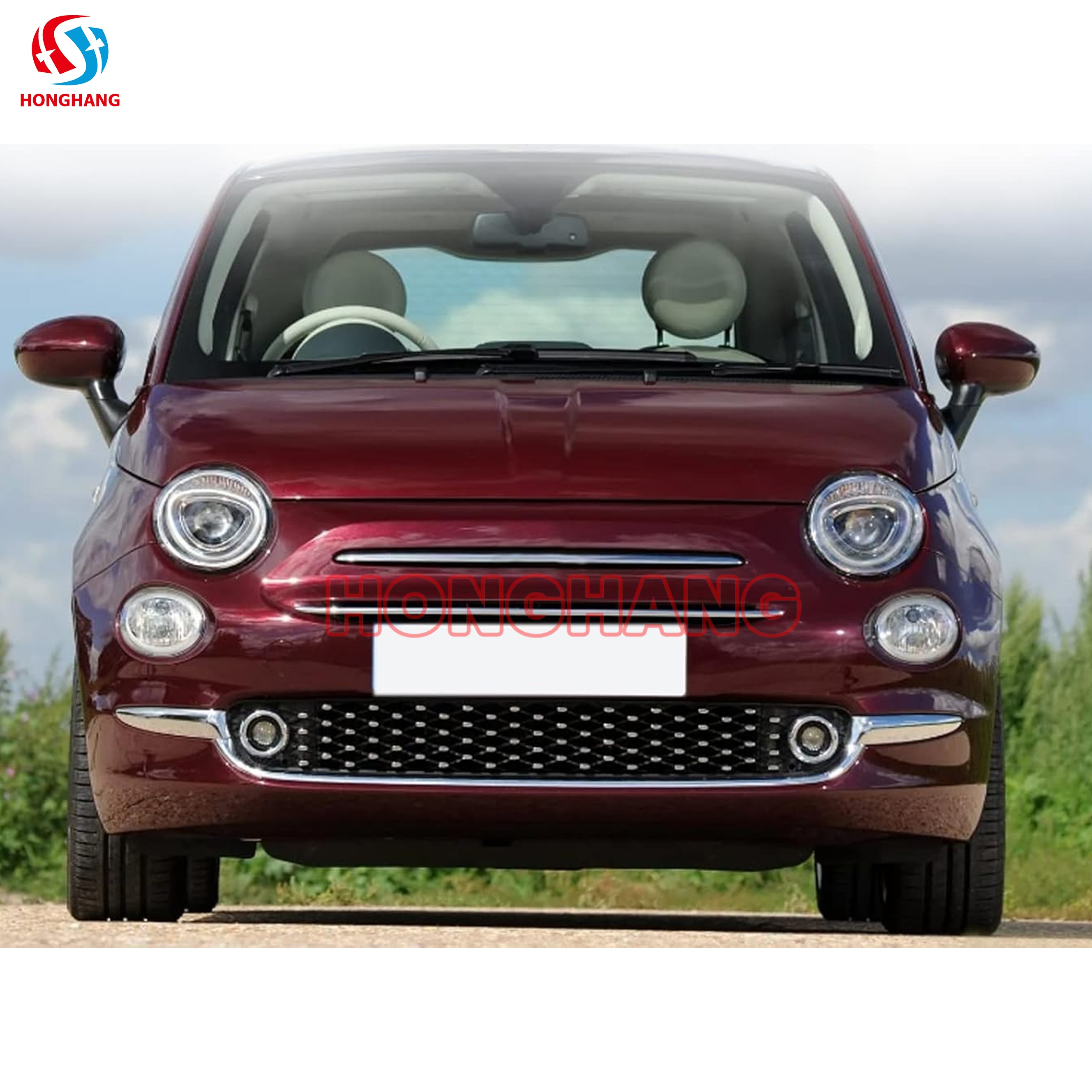 2015 Fiat 500 Hatchback Front Bumper Trim Lower Centre Section