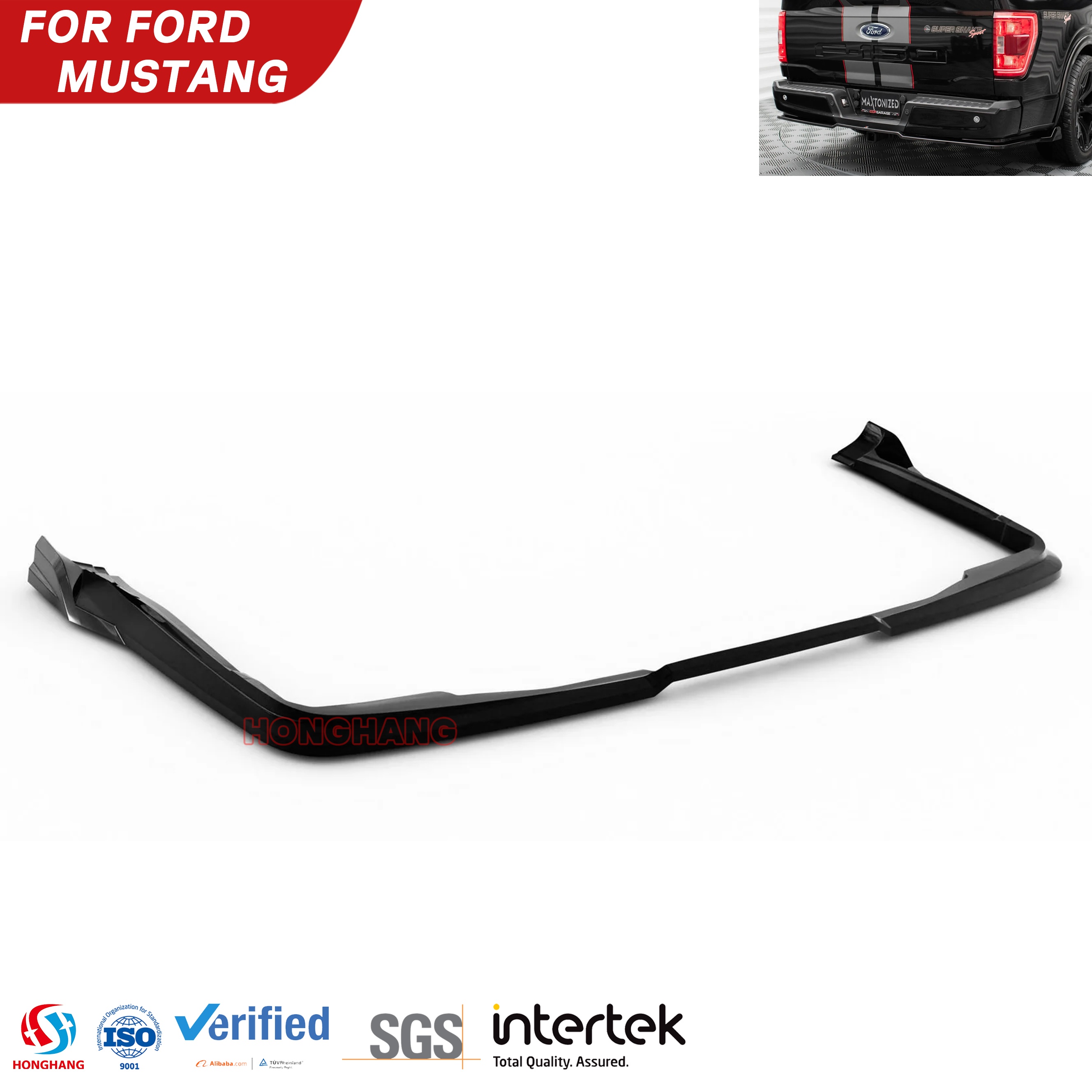 New 2020+ Ford Shelby F150 Super Snake Rear Diffuser Lip