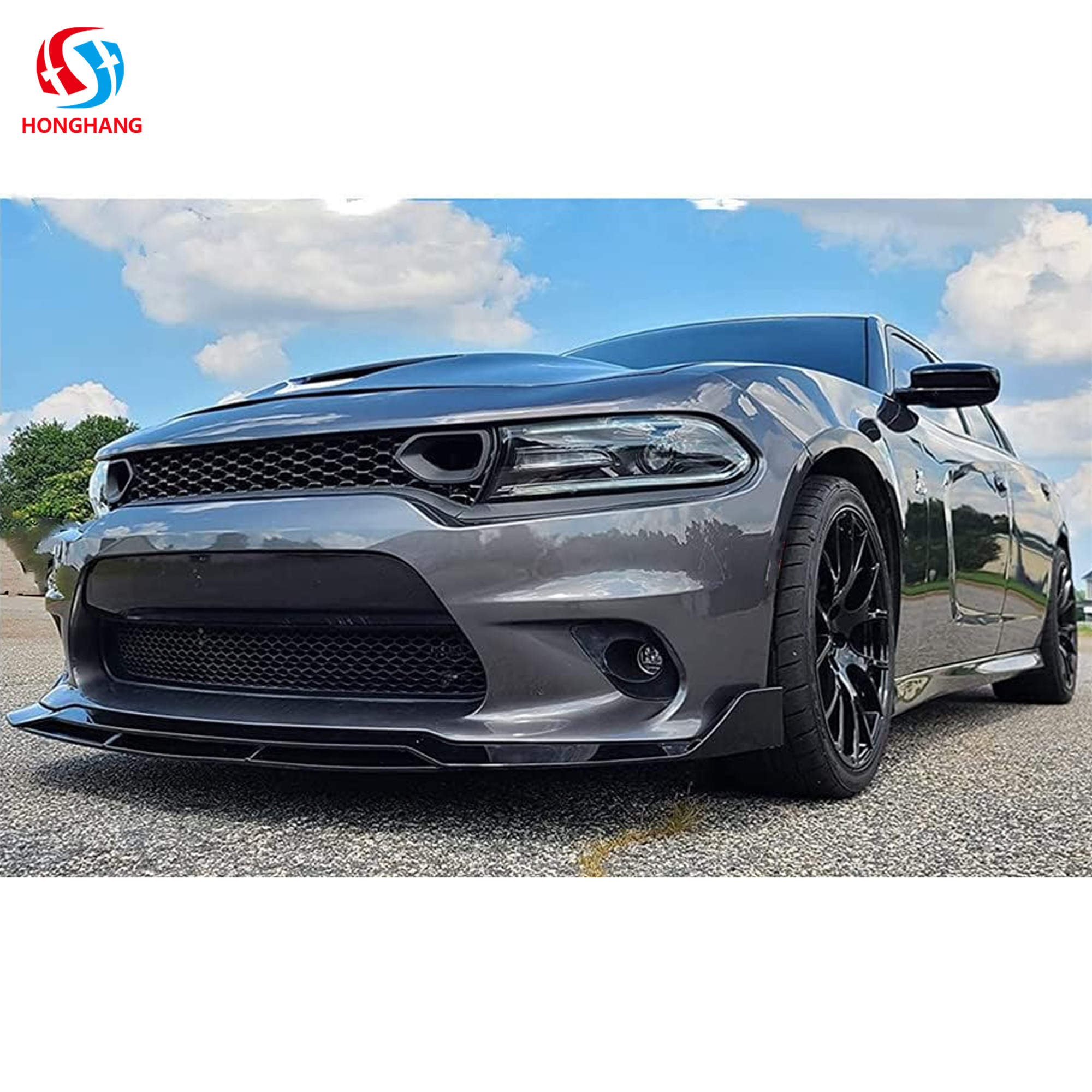 HONGHANG Dodge Charger SRT Front Bumper Lip 2015-2023
