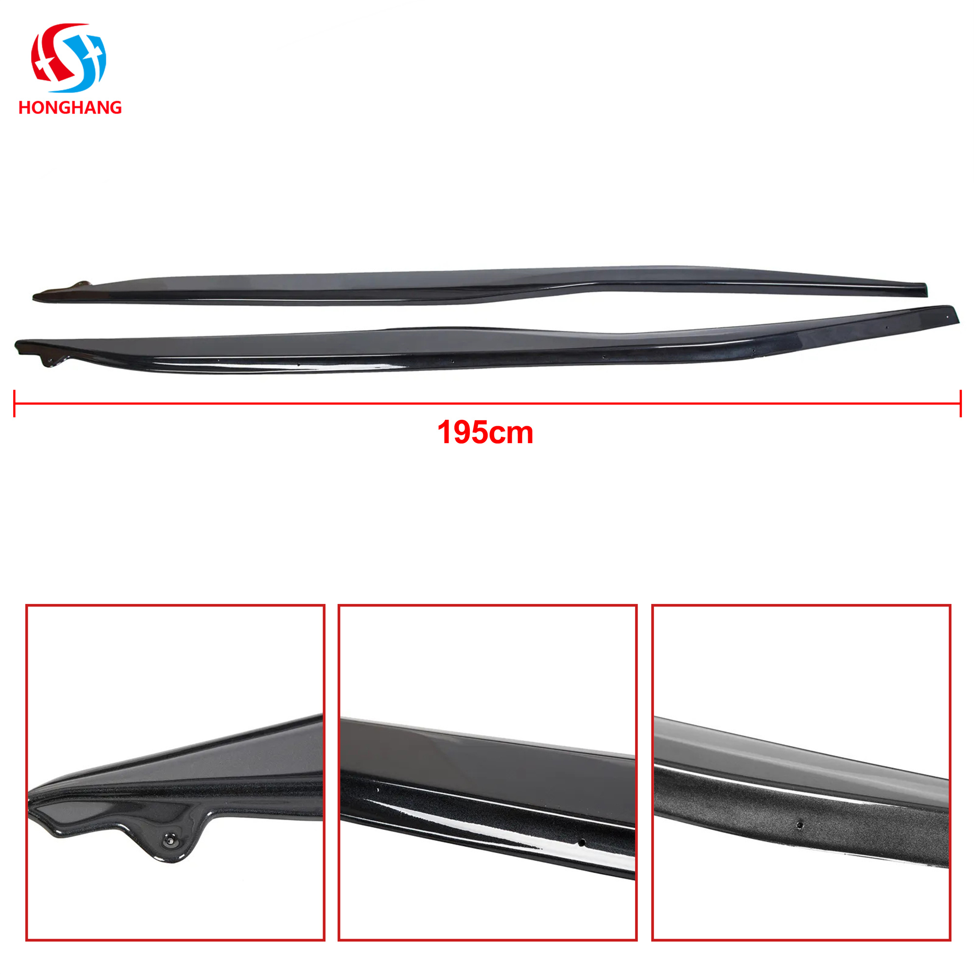 Side Skirt For Chevrolet Corvette C7 2014 2015 2016 2017 2018 2019