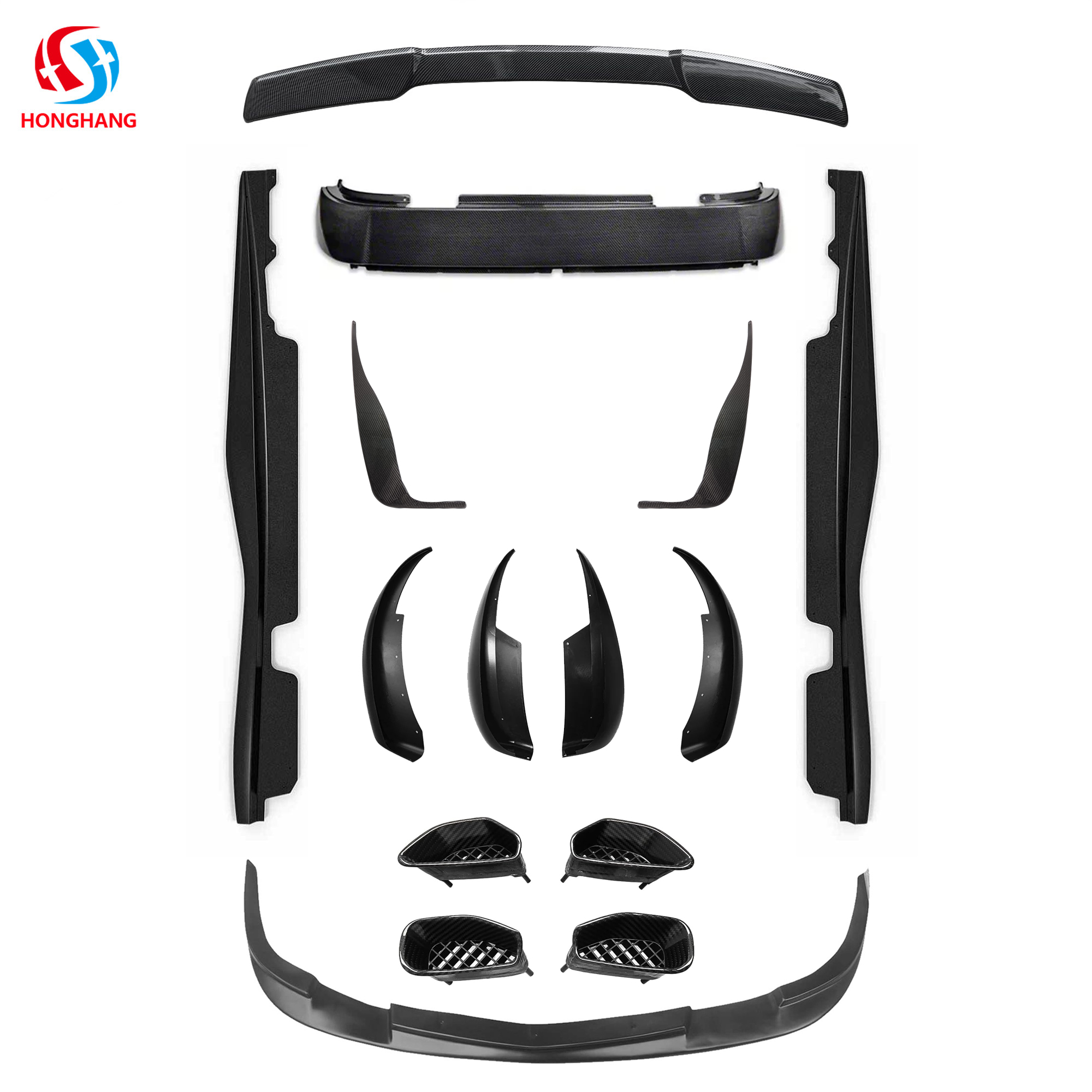 HONGHANG Corvette C6 Rear Wing Spoiler