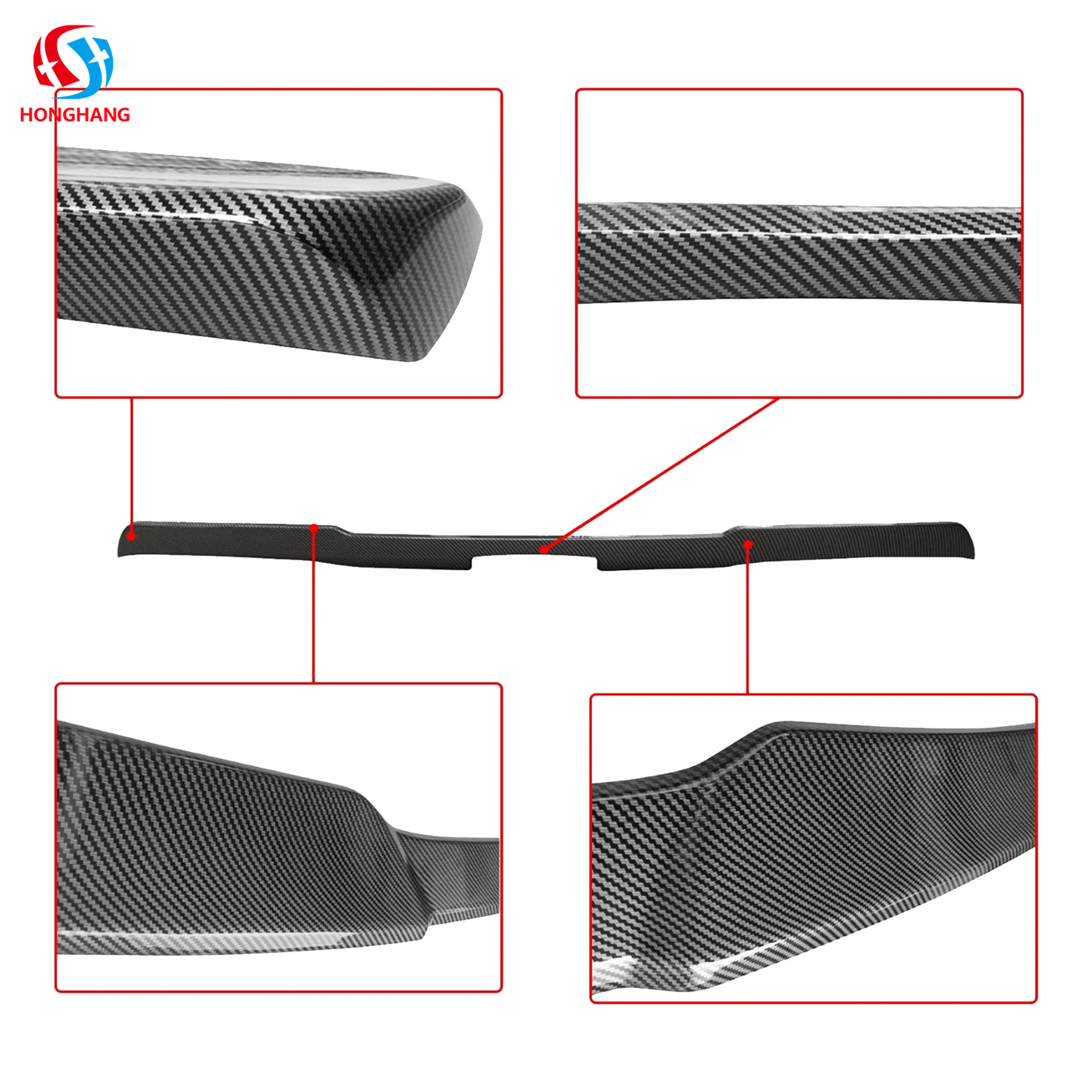 HONGHANG Corvette C6 Rear Wing Spoiler