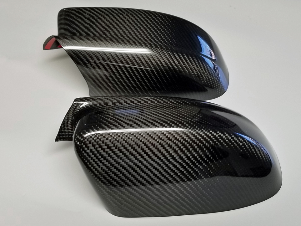 2011-2023 Dodge Charger Side Mirror Carbon Fiber Covers