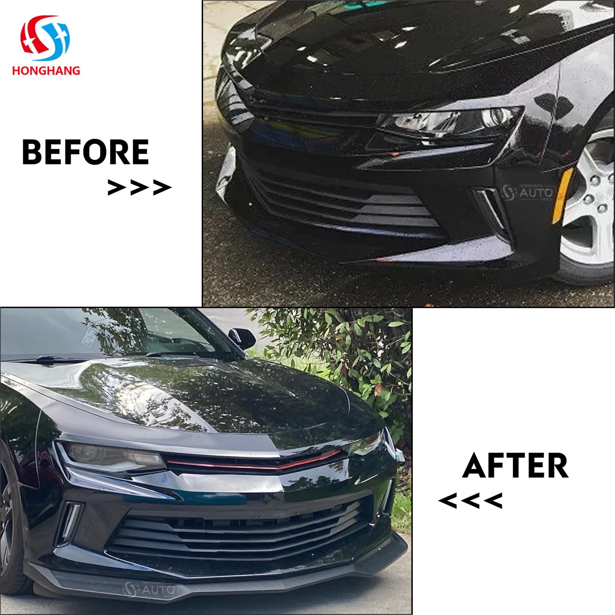 Front Bumper Lip For Chevrolet Camaro 2018 2019 2020 2021 2022(4)