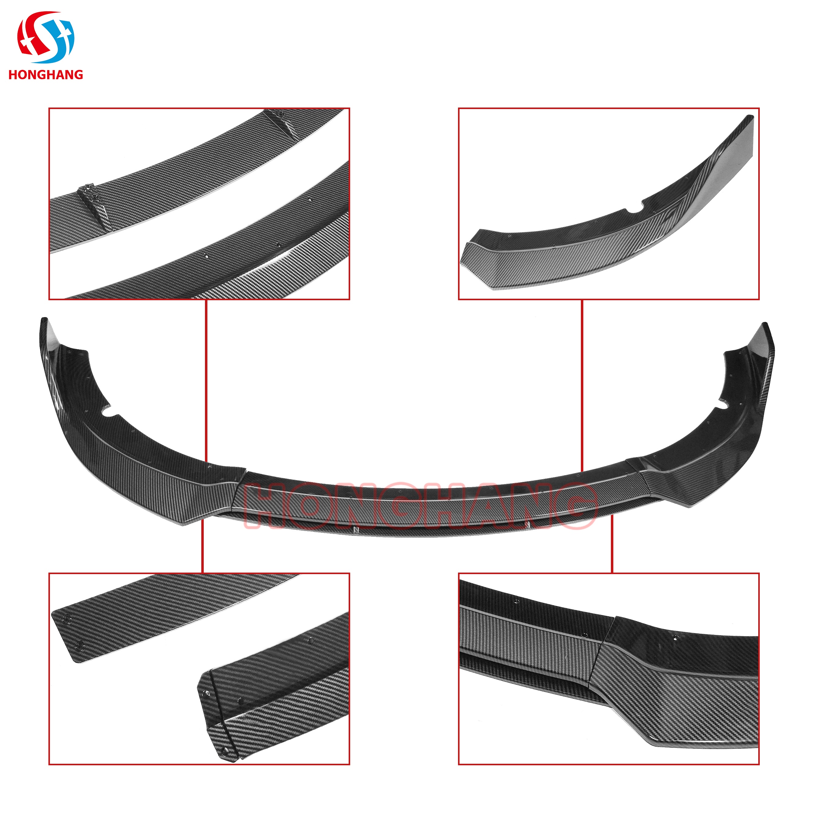 HONGHANG Dodge Charger SRT Front Bumper Lip 2015-2023
