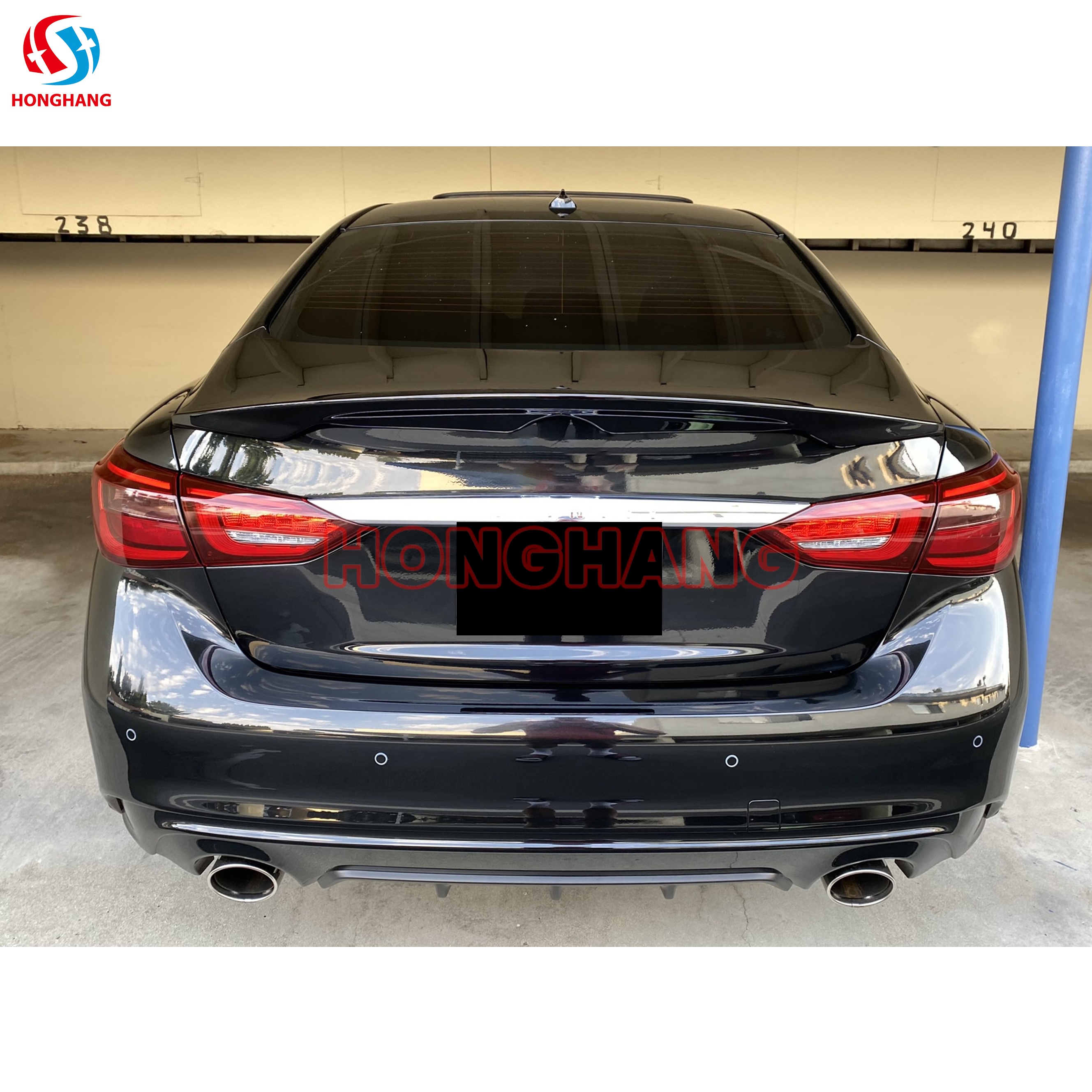 HONGHANG Infiniti Q50 Rear Wing Spoiler