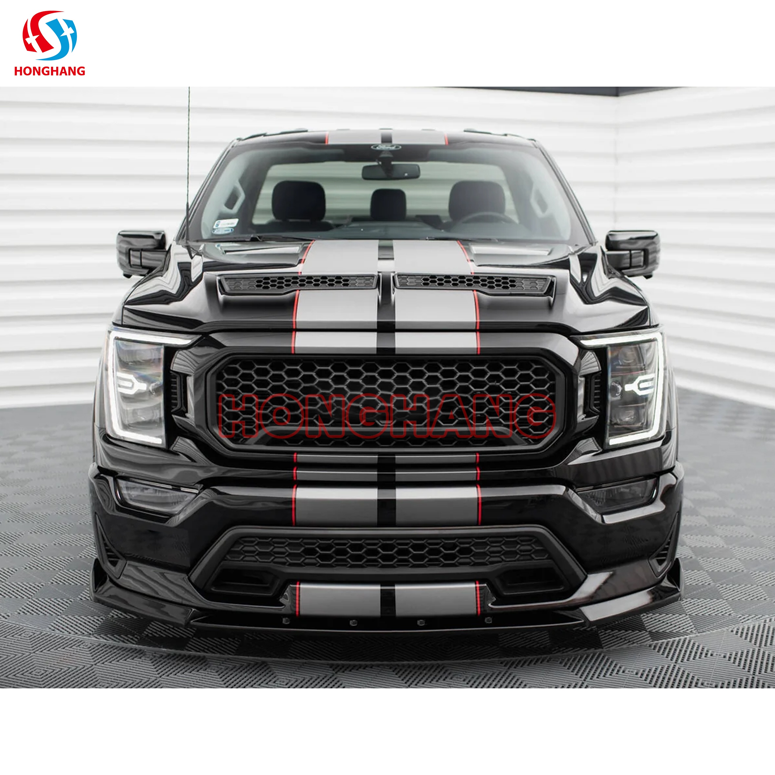 HONGHANG Shelby F-150 Front Splitter