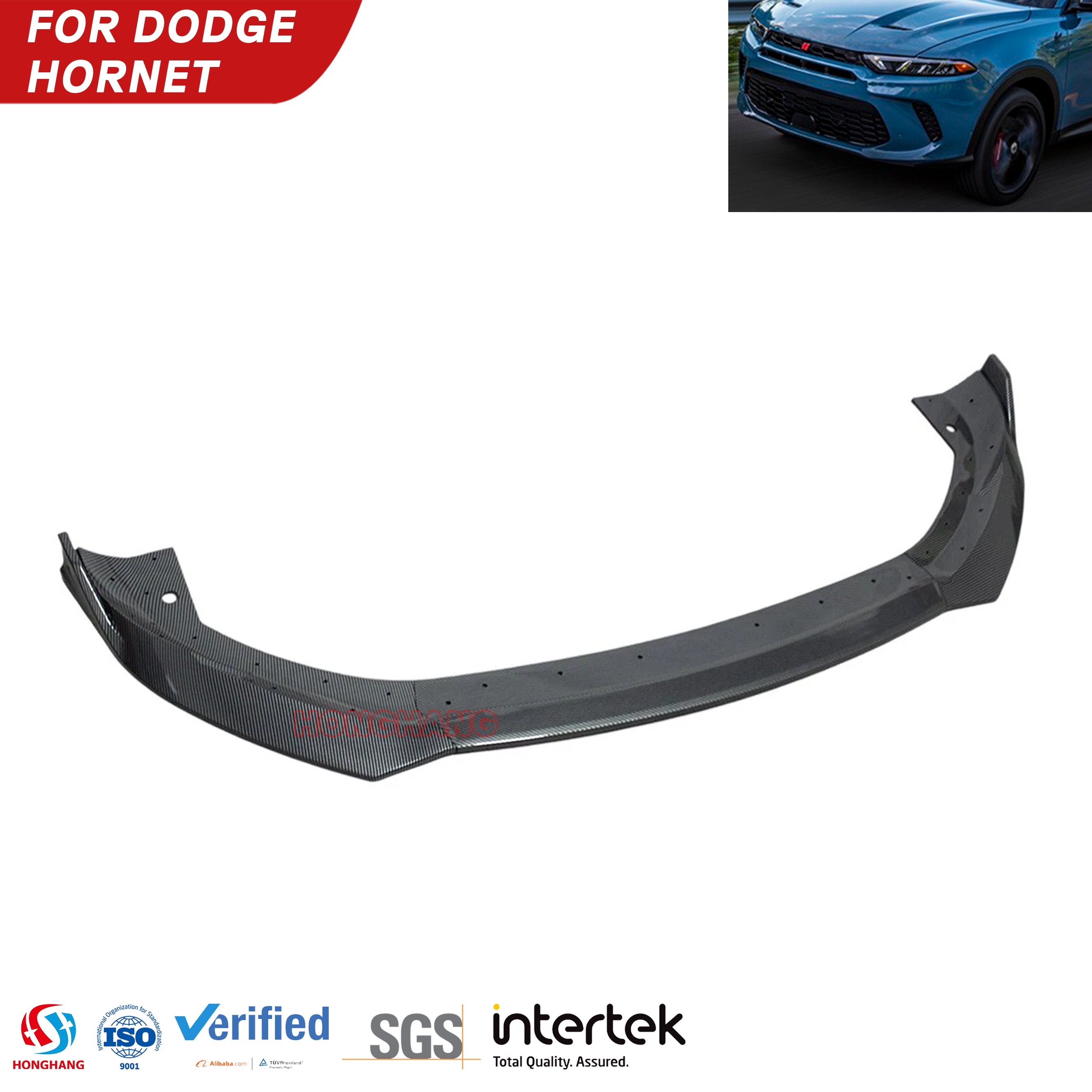 HONGHANG Dodge Hornet Front Bumper Lip 2023-2024