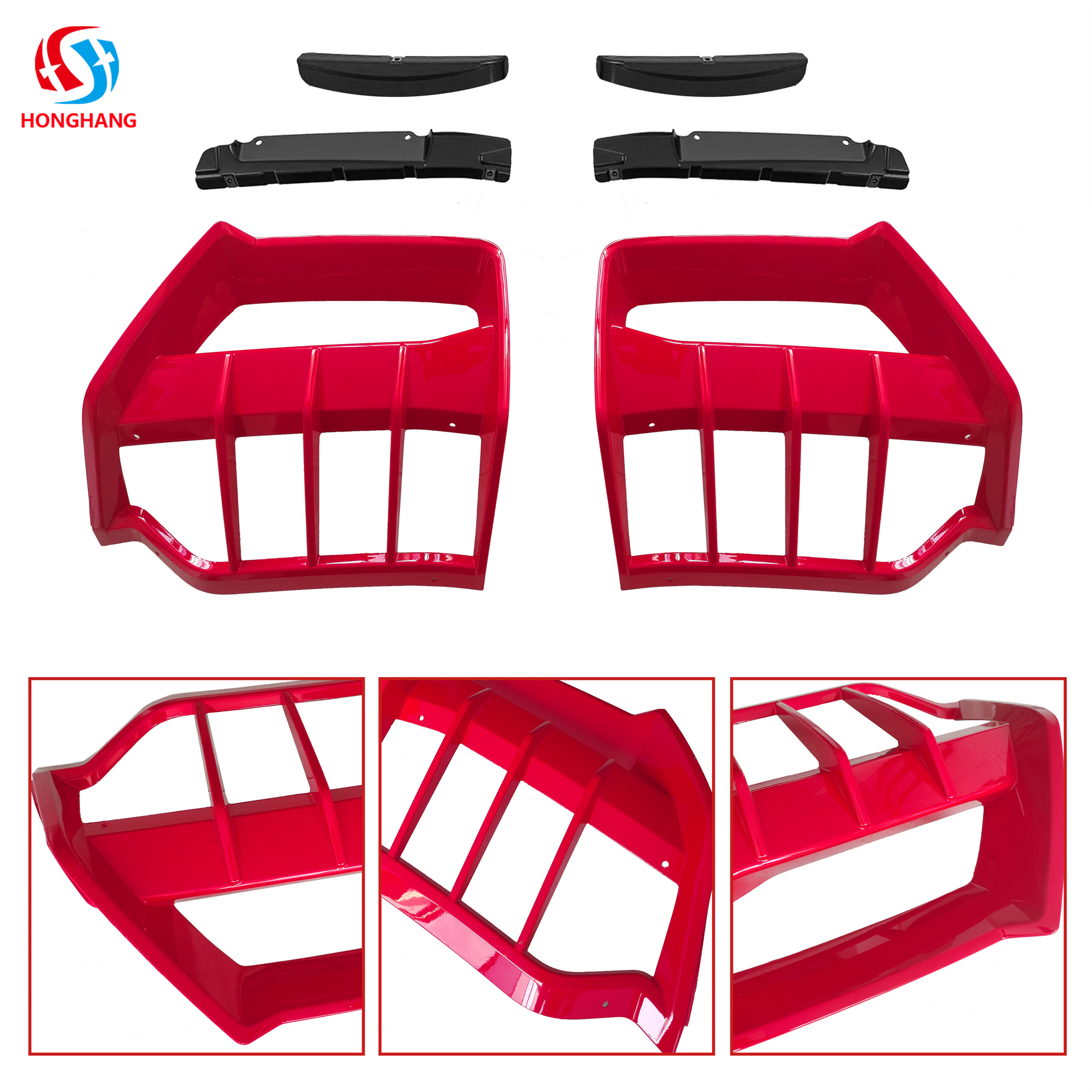 Corvette C8 2020 2021 2022 2023 Rear Diffuser Bumper Lip