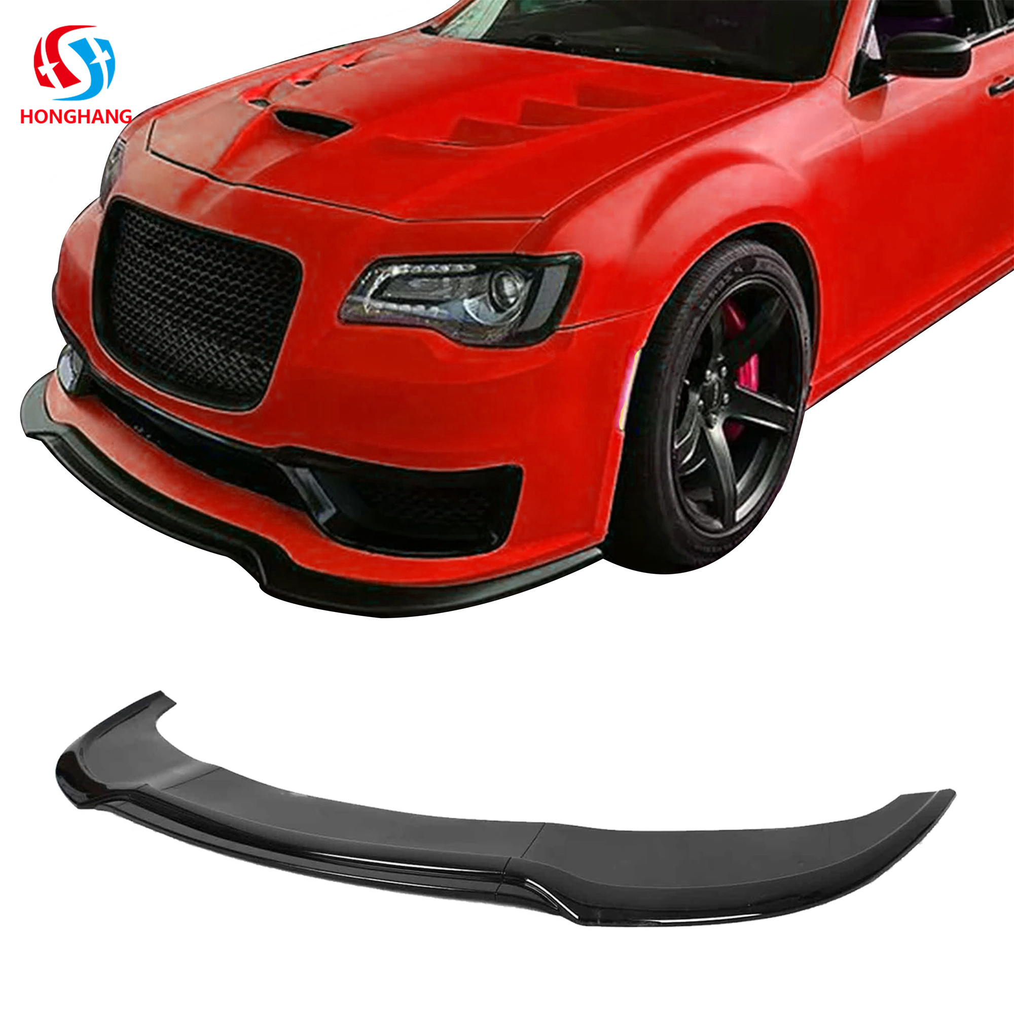 HONGHANG Chrysler 300C SRT Front Lip Splitter