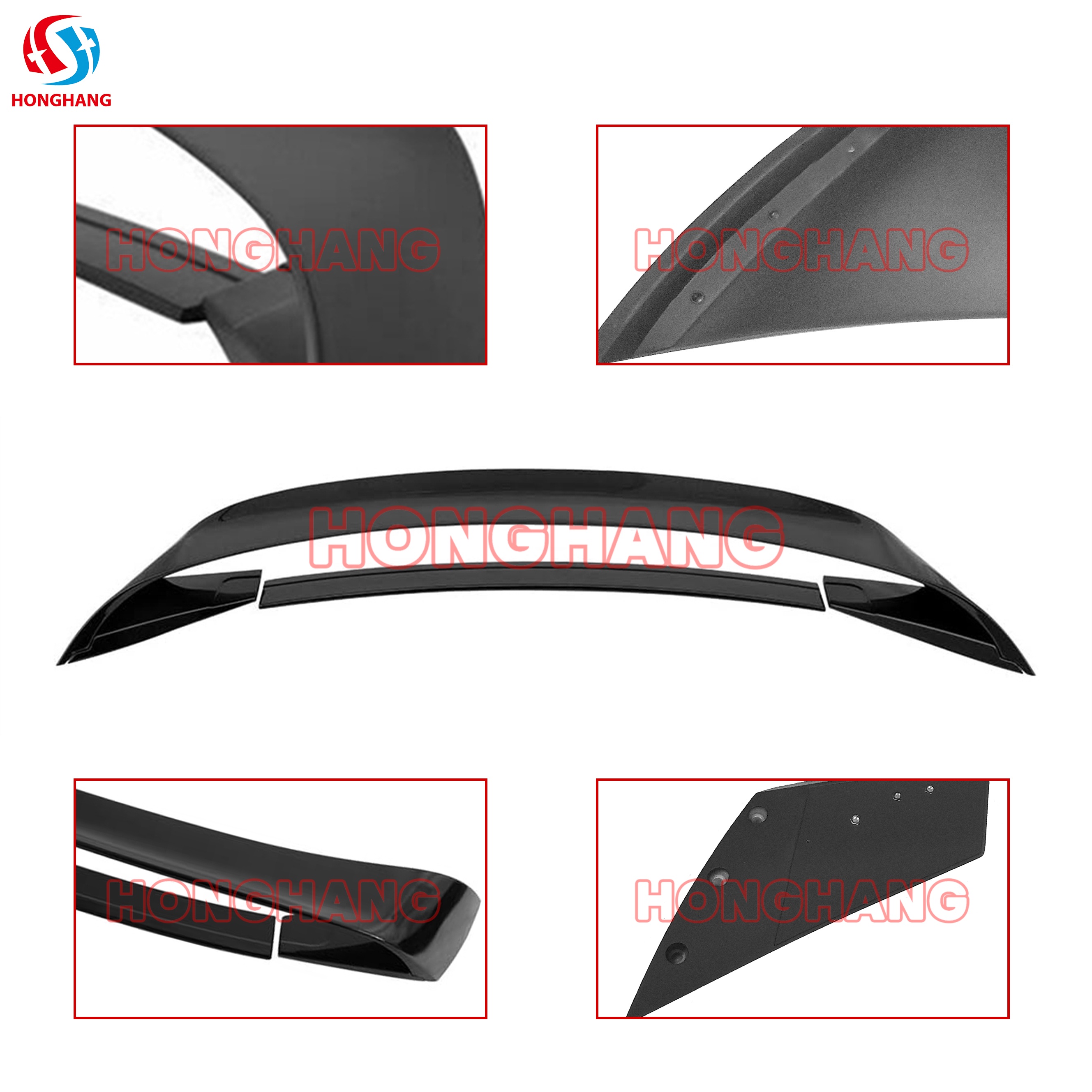 HONGHANG Ford Mustang 4-Stage Rear Spoiler