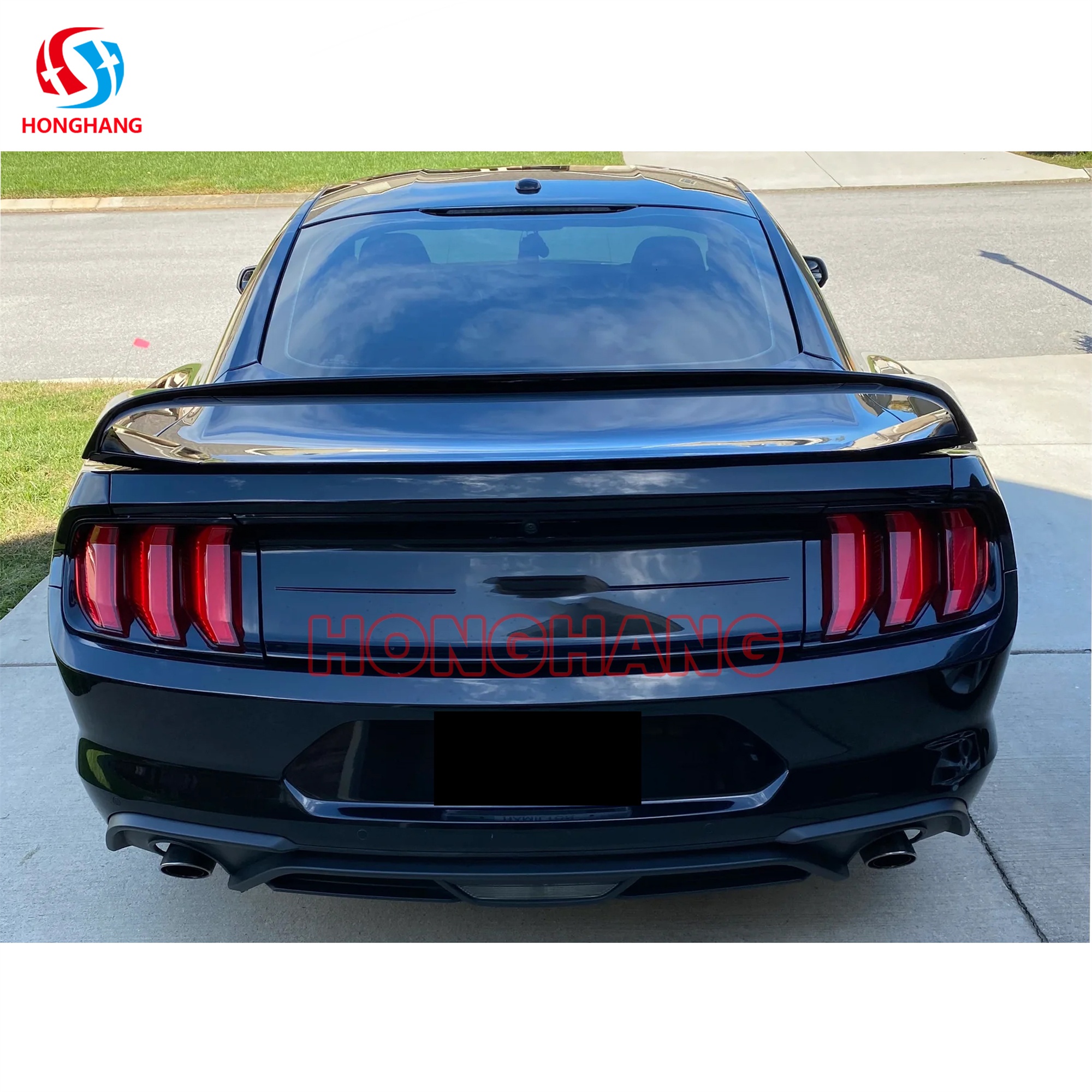 HONGHANG Ford Mustang 4-Stage Rear Spoiler