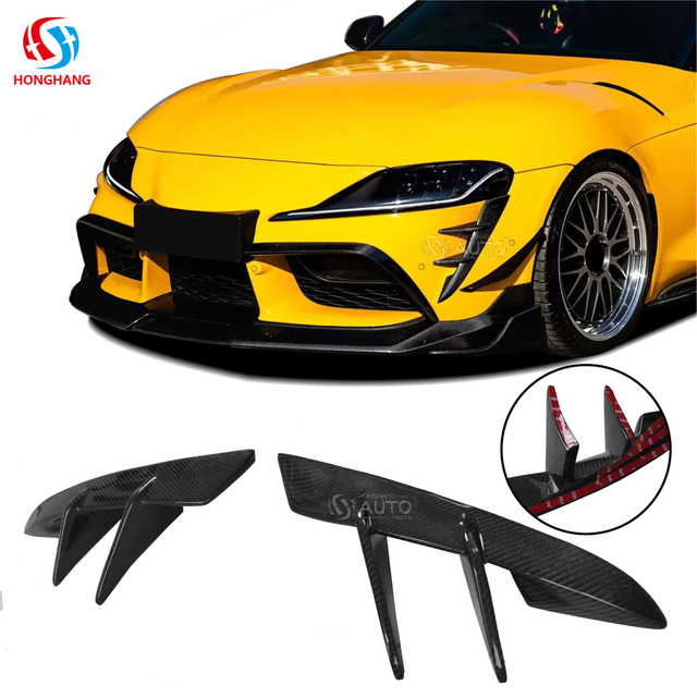 Front Bumper Vents For Toyota Supra A90 A91 MKV 2019 2020 2021 2022 2023