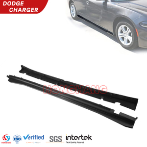  Extension Rocker Panels PP 2PCS Side Skirts for Dodge Charger 2011-2023