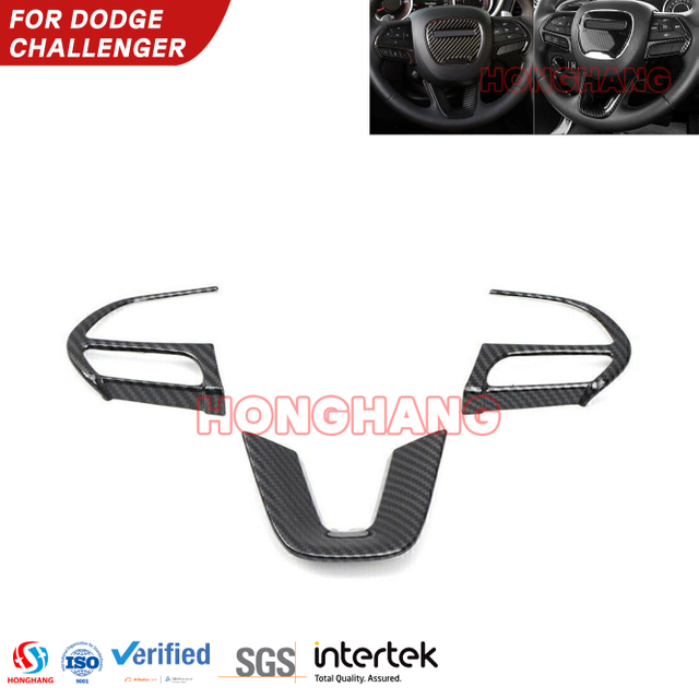 Steering Wheel Cover Decor For Dodge Challenger