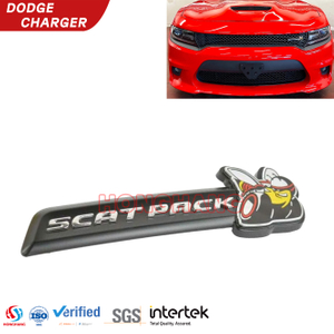 SCAT PACK BEE Grille Emblem for Dodge Charger 2015 2016 2017 2018