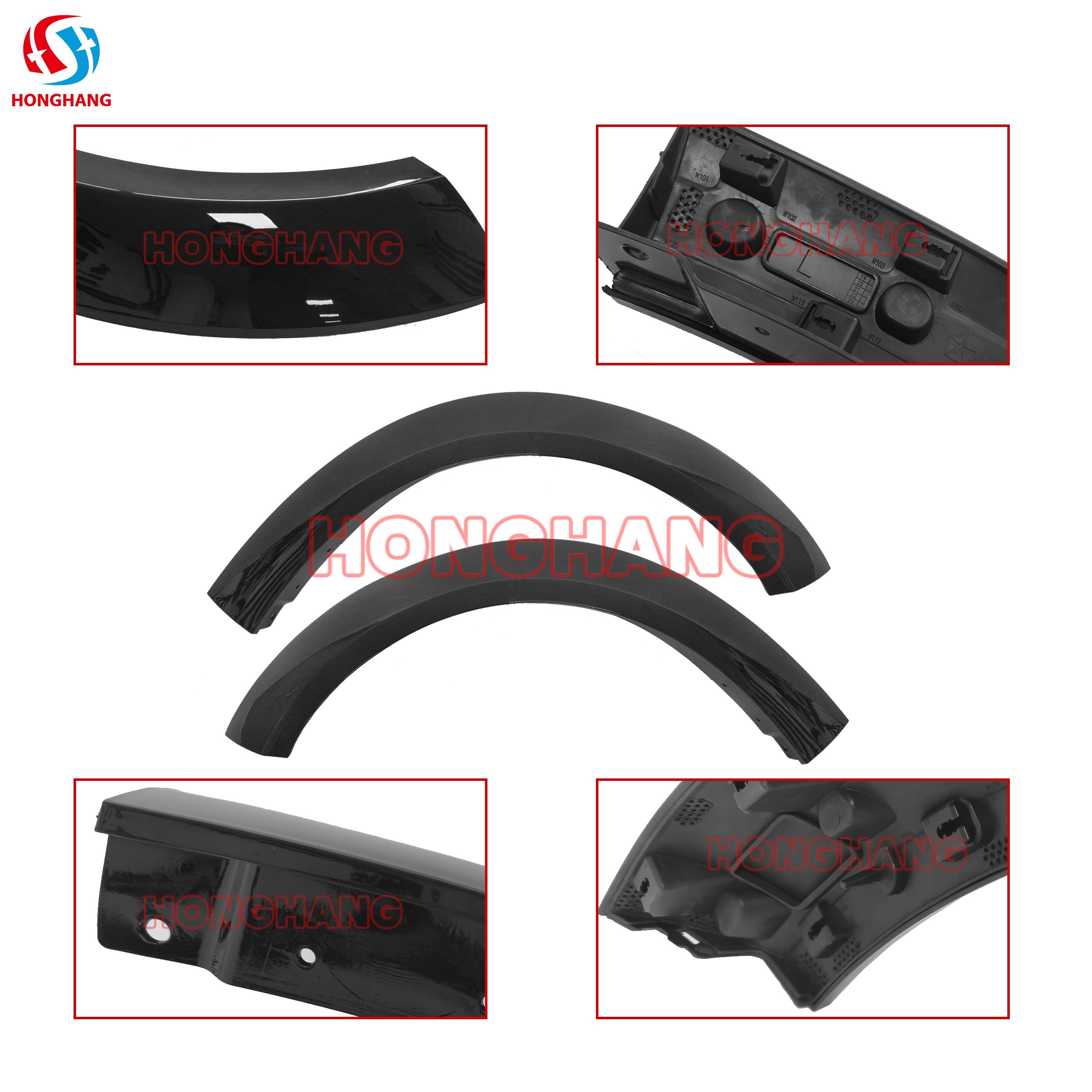 Front Wheel Eyebrow for Dodge Charger 2015 2016 2017 2018 2019 2020 2021