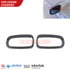 Side Mirror Rain Eyebrow Cover For Dodge Charger