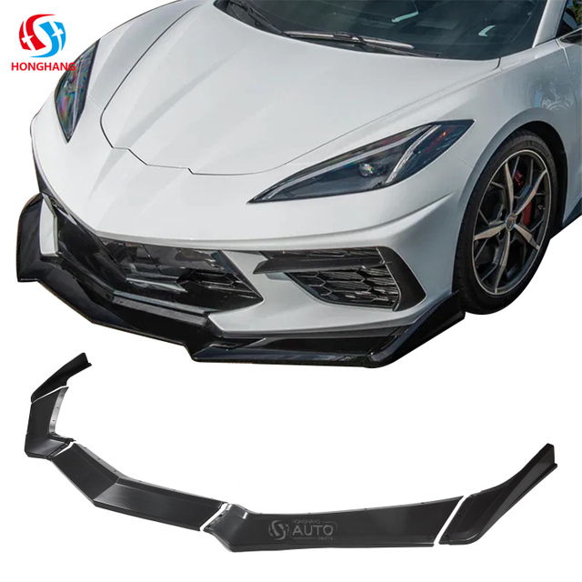 Corvette C8 Front Bumper Splitter Lip 2020 2021 2022 2023 2024