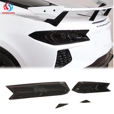 Tail Light Cover For Chevrolet Corvette C8 2020 2021 2022 2023