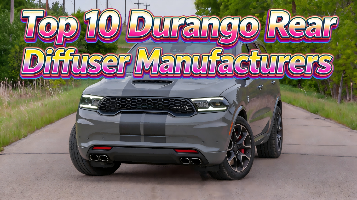 Top 10 Dodge Durango Rear Diffuser Manufacturers: Best Aftermarket Rear Valances, Shark Fin Diffusers, And Aerodynamic Bumper Upgrades