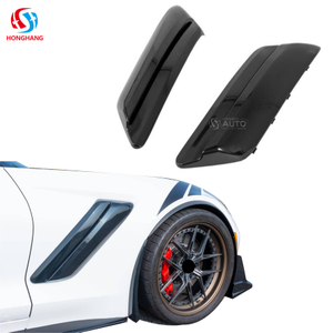 Side Fender Grille Vent Covers For Chevrolet Corvette C7 2014 2015 2016 2017 2018 2019