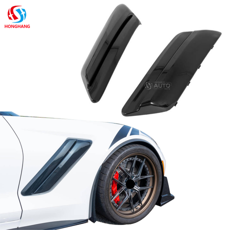 Side Fender Grille Vent Covers For Chevrolet Corvette C7 2014 2015 2016 2017 2018 2019