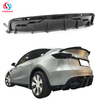 Rear Bumper Lip Diffuser For TESLA Model Y 2017 2018 2019 2020 2021 2022 2023