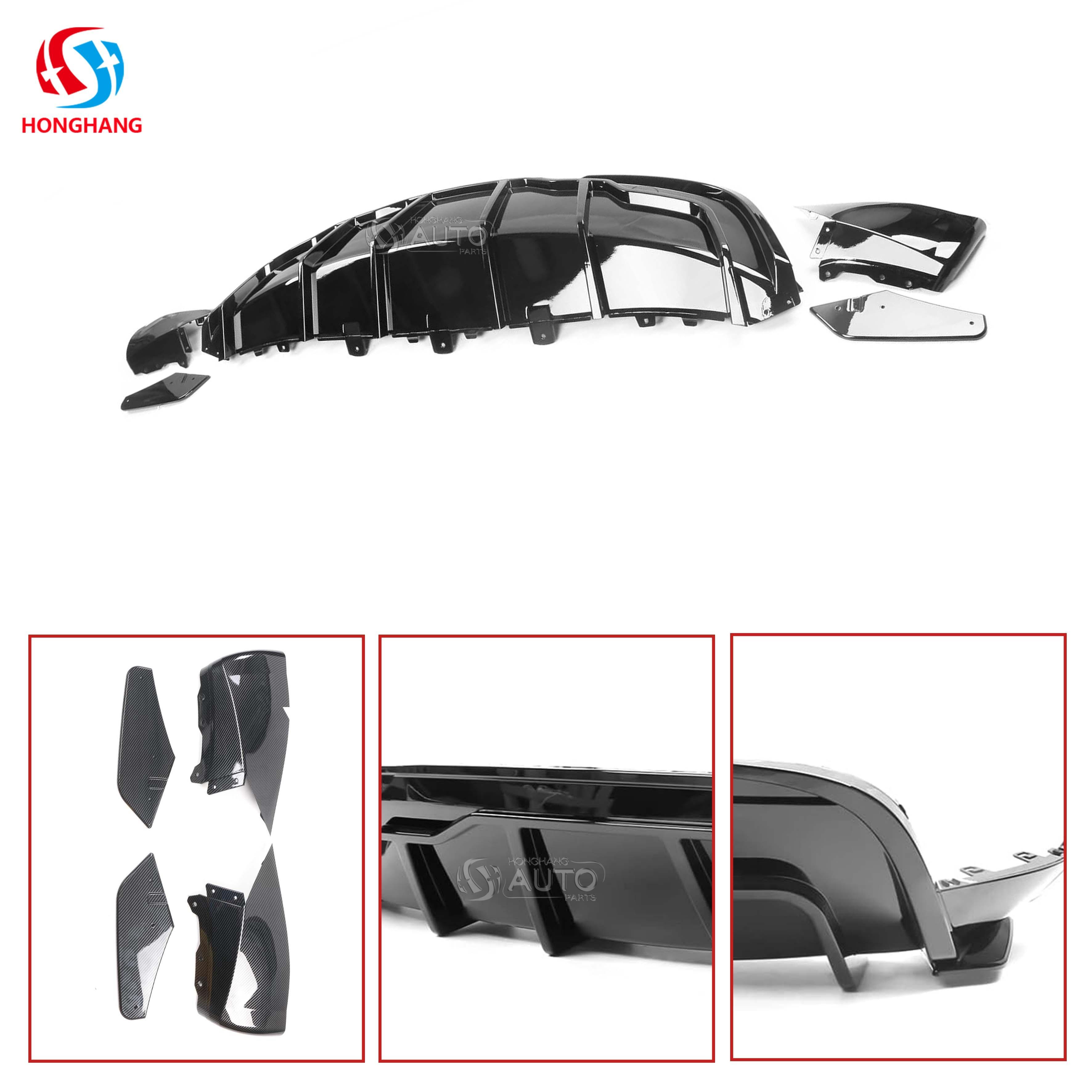 Rear Bumper Lip Diffuser For TESLA Model Y 2017 2018 2019 2020 2021 2022 2023