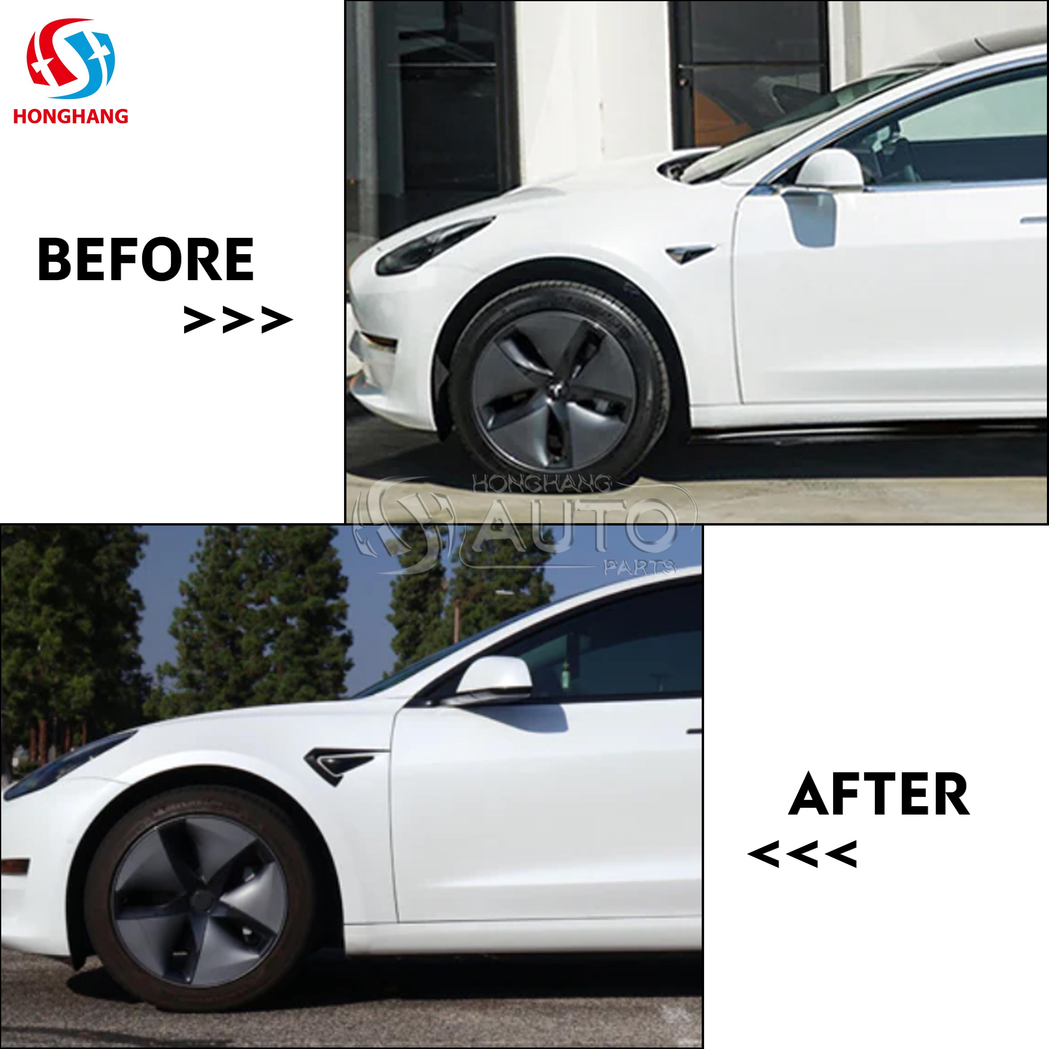 Side Camera Cover For TESLA Model 3 2017 2018 2019 2020 2021 2022 2023