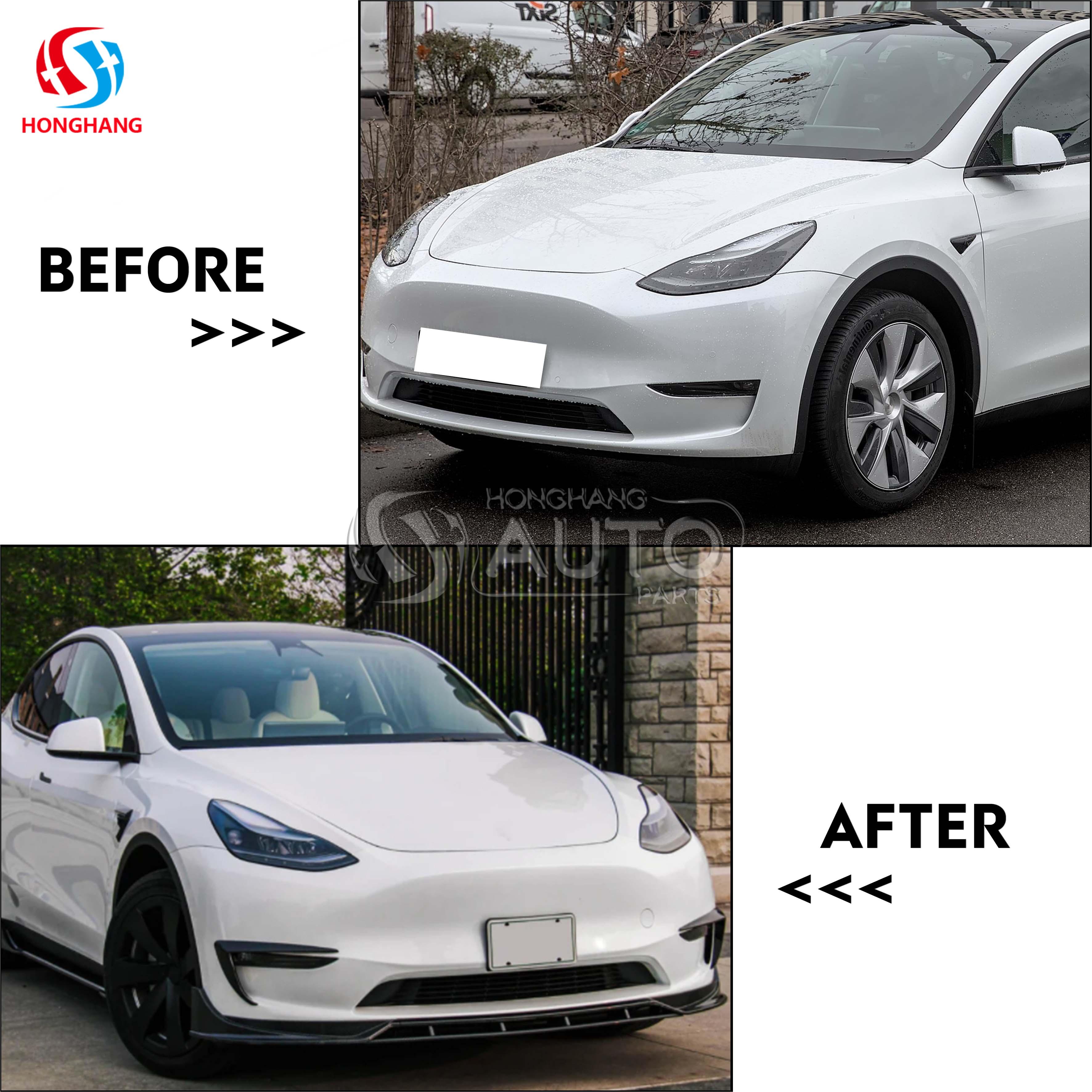 Fog Light Trim For TESLA Model Y 2017 2018 2019 2020 2021 2022 2023