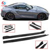 Side Skirt For Toyota Supra 2019 2020 2021 2022 2023