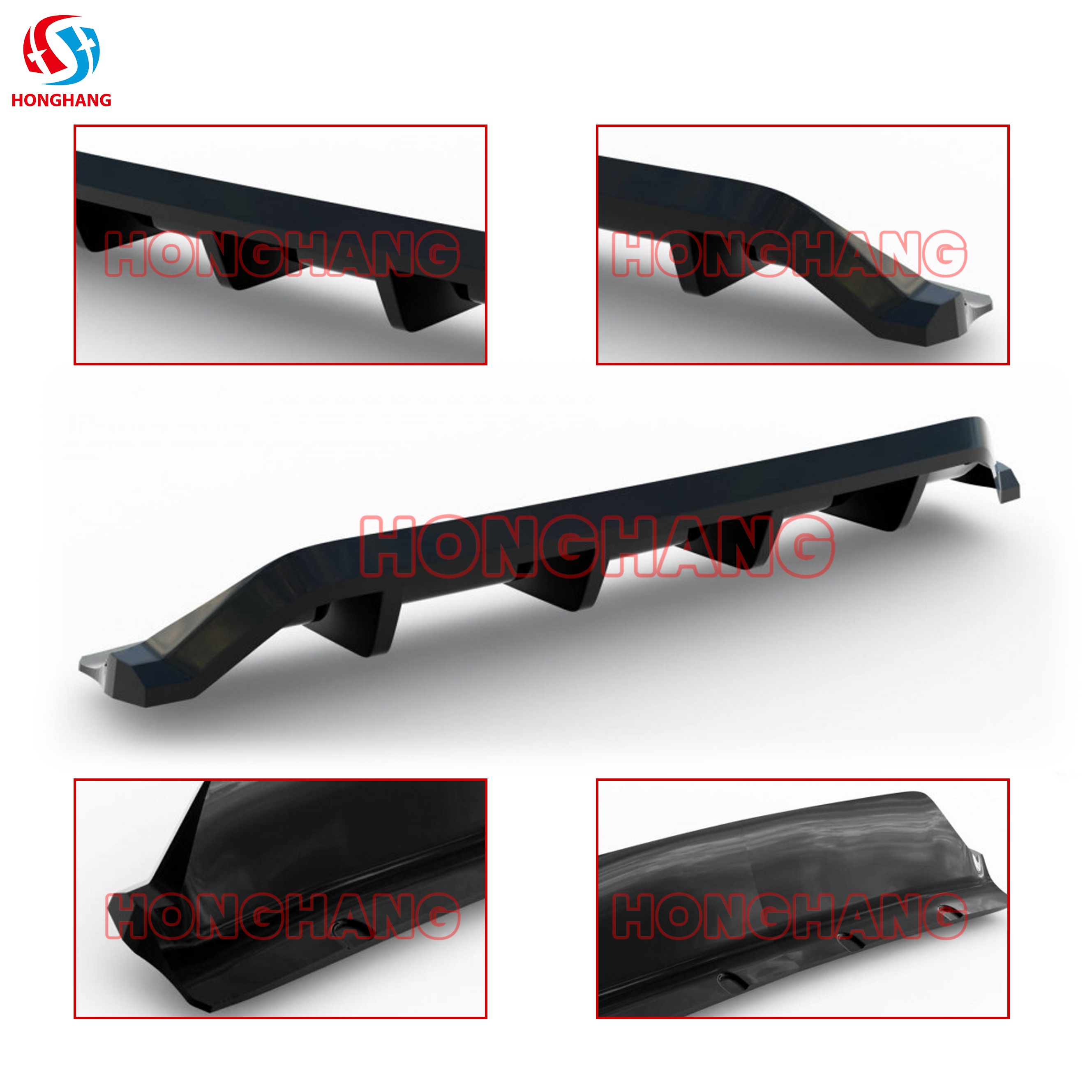 Rear Bumper Lip For Chrysler 300 Mk2 2011 2012 2013 2014