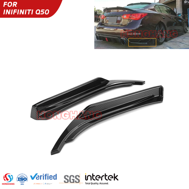 Infiniti Q50 Rear Corner 2014 2015 2016 2017