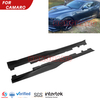 Faldas laterales de fibra de carbono para Chevrolet Camaro 2015 2016 2017 2018 2019 2020 2021 2022