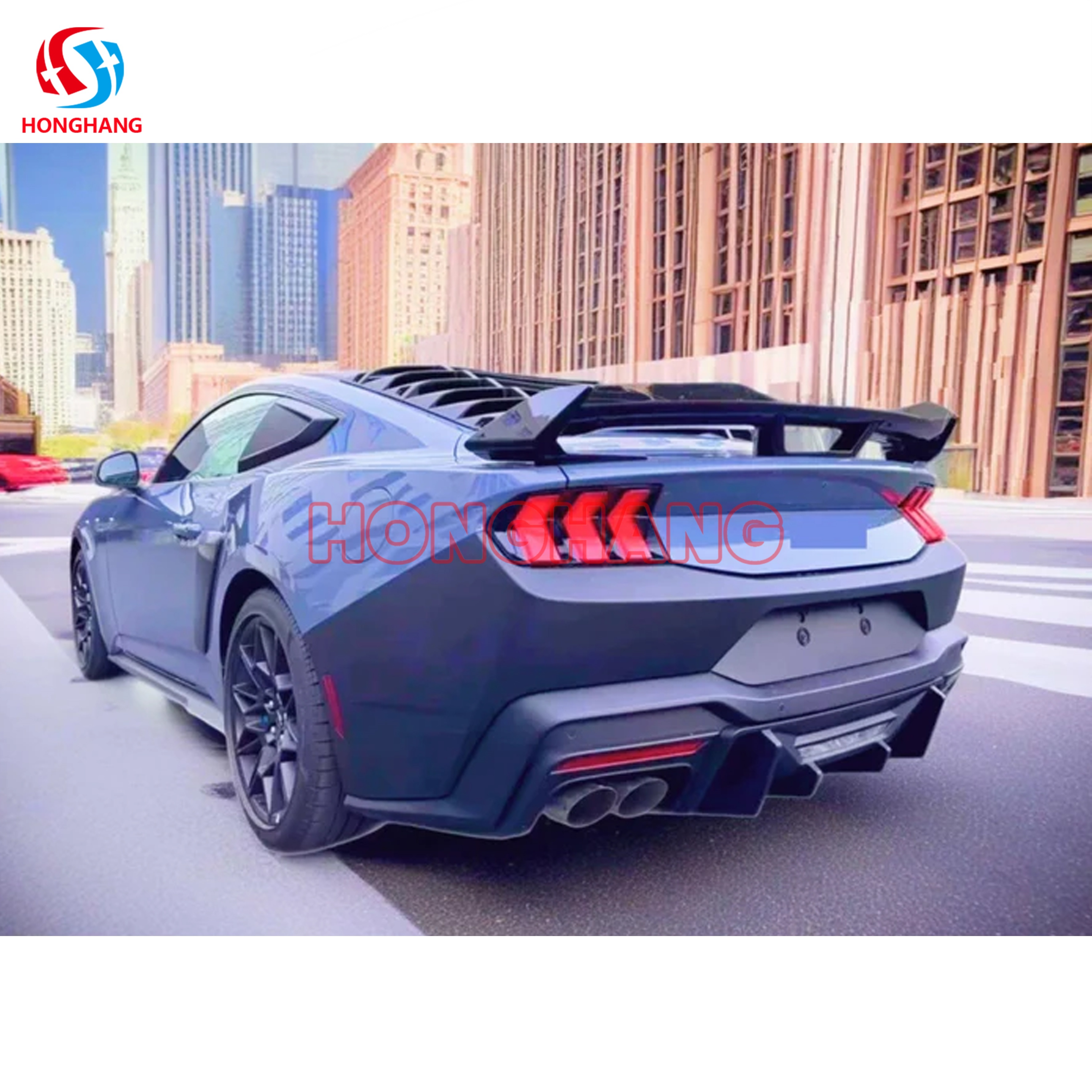 Rear Spoiler for Ford Mustang 2024-2025