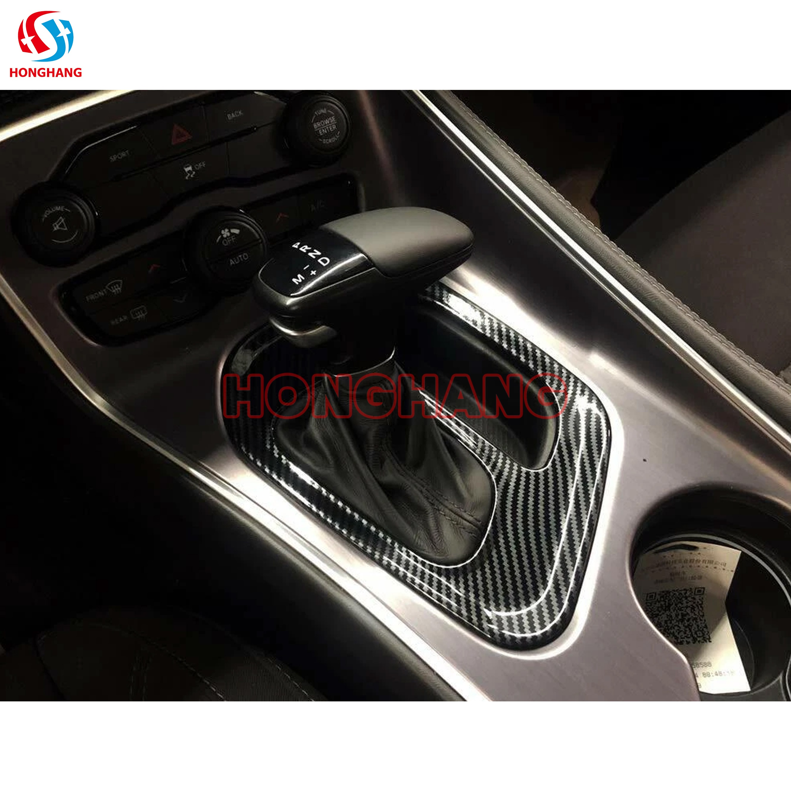 Gear Shift Panel für Dodge Challenger 2015 2016 2017 2018 2019 2020 2021 2022 2023