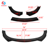 Dodge Charger Widebody Front Lip Spoiler 2022+