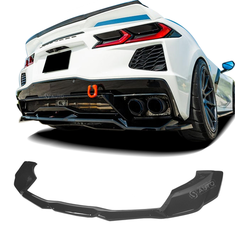Rear Bumper Diffuser Lip For Chevrolet Corvette C8 2020 2021 2022 2023