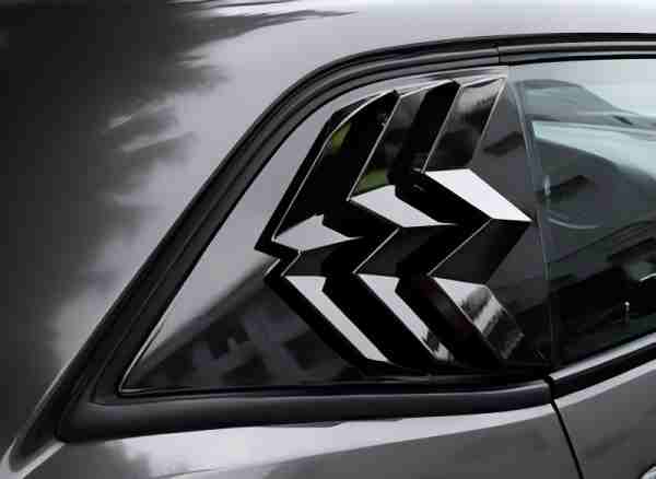 Dodge Challenger Rear Window Shutters
